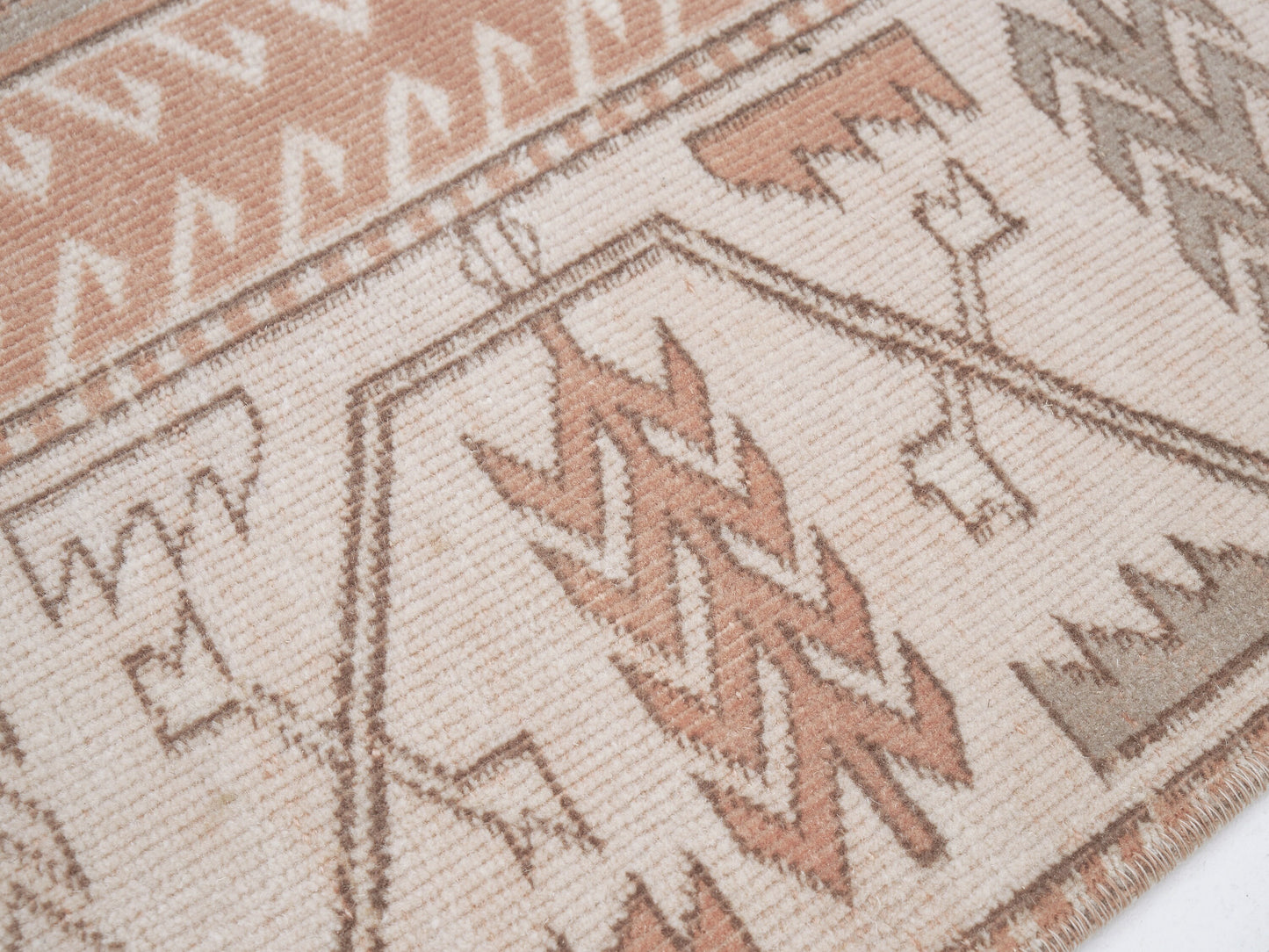 Turkish Vintage Oushak Rug, Handmade Area Unique Rug, Neutral Muted Rug, Living Room Rug, Turkish Carpet, Carpet Rug, Rug 4x6, 12304
