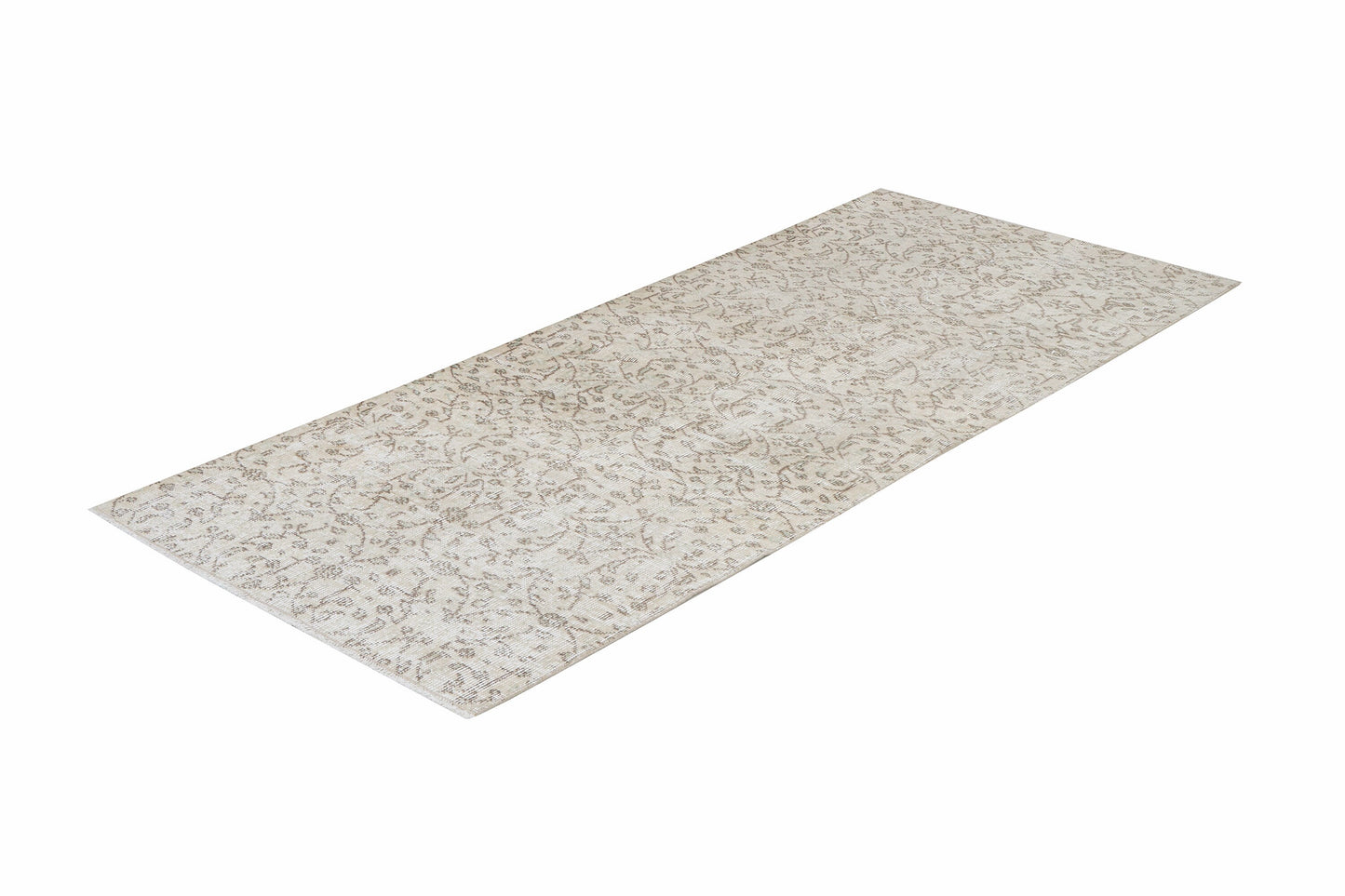 Vintage Handmade Area Rug, Turkish Oushak Rug, Neutral Rustic Rug, Office Rug, Primitive Rug, Turkey Rug, Rug 3x6, Vintage Carpet, 12308