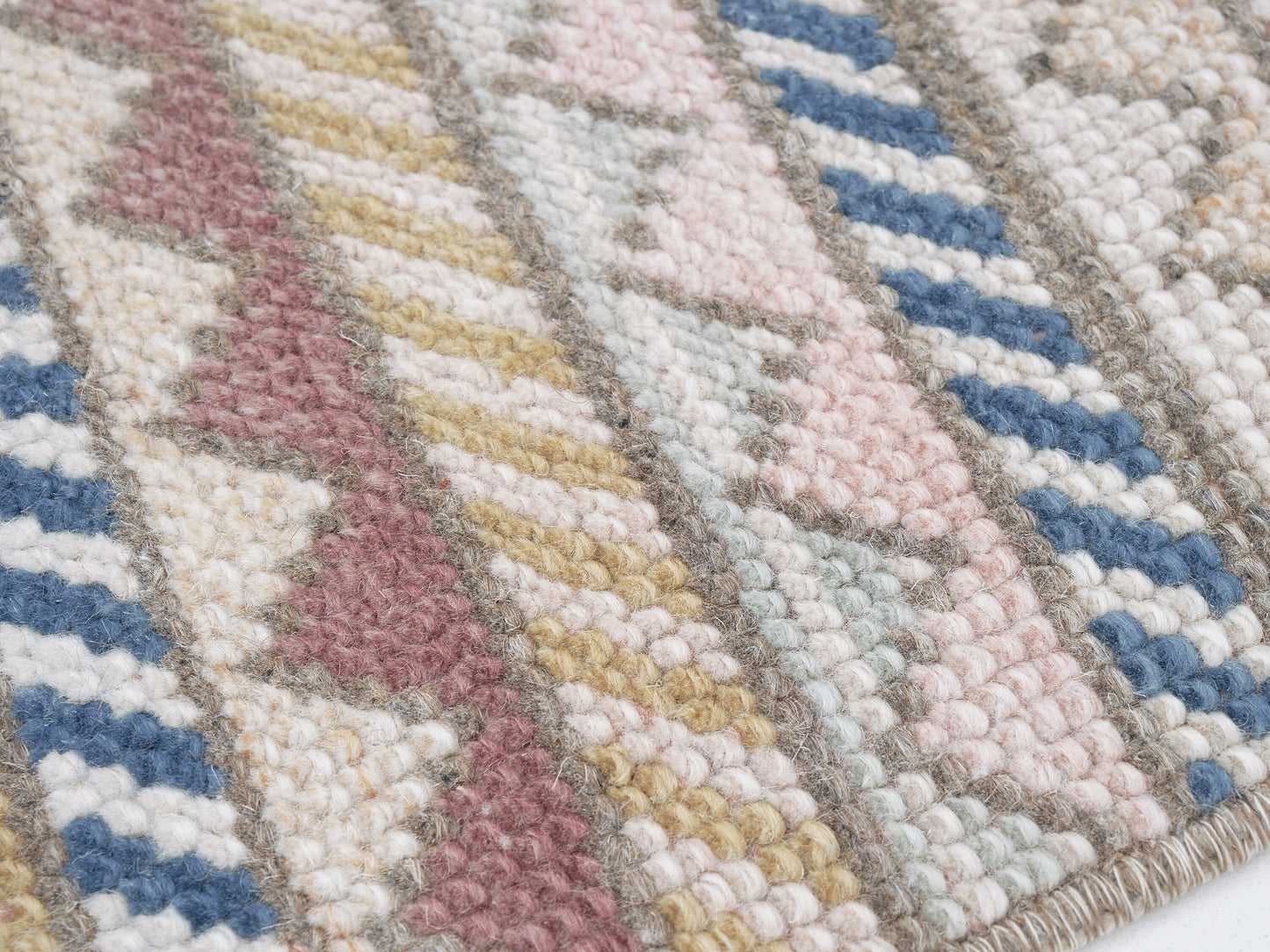 Oushak Vintage Rug, Handmade Eclectic Rug, Turkish Area Rug, Bohemian Rug, Living Room Rug, Rug 3x7, Carpet Rug, Turkish Carpet, 12307