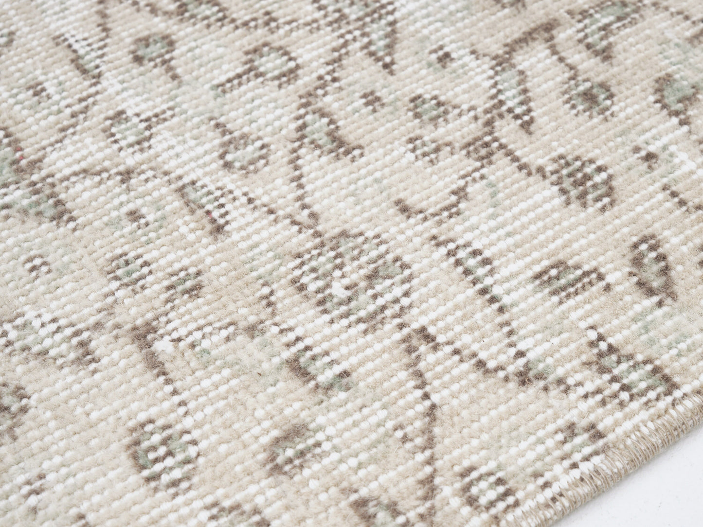 Vintage Handmade Area Rug, Turkish Oushak Rug, Neutral Rustic Rug, Office Rug, Primitive Rug, Turkey Rug, Rug 3x6, Vintage Carpet, 12308