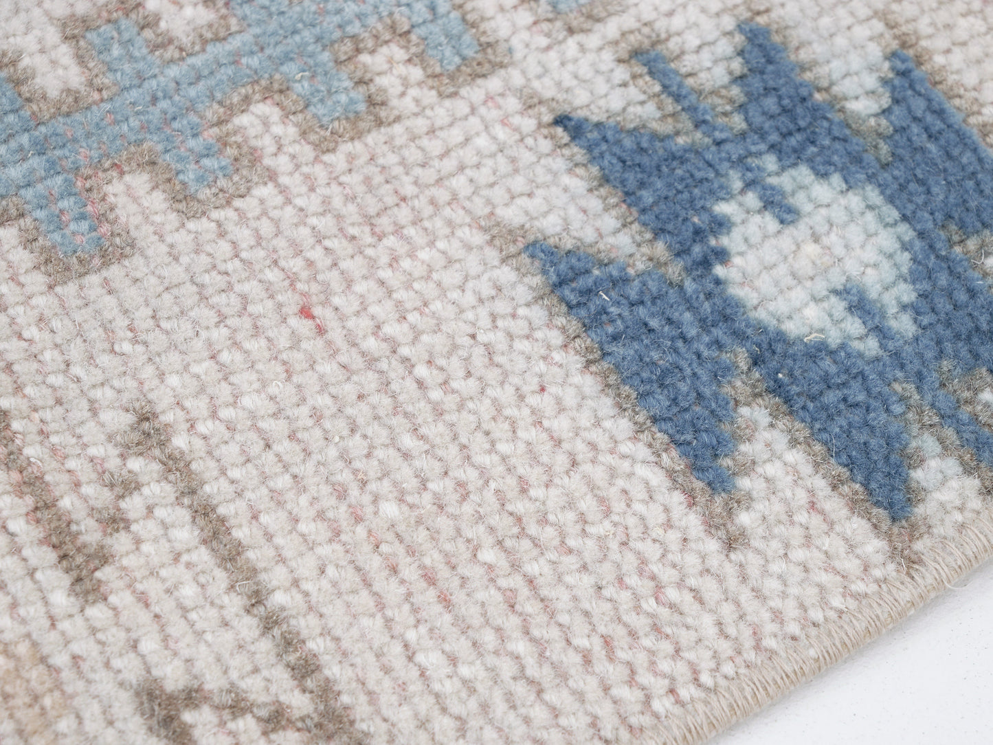 Turkish Vintage Oushak Rug, Handmade Area Rug, Neutral Floor Rug, Carpet Rug, Bohemian Rug, Turkey Rug, Rug 3x4, Vintage Carpet, 12320