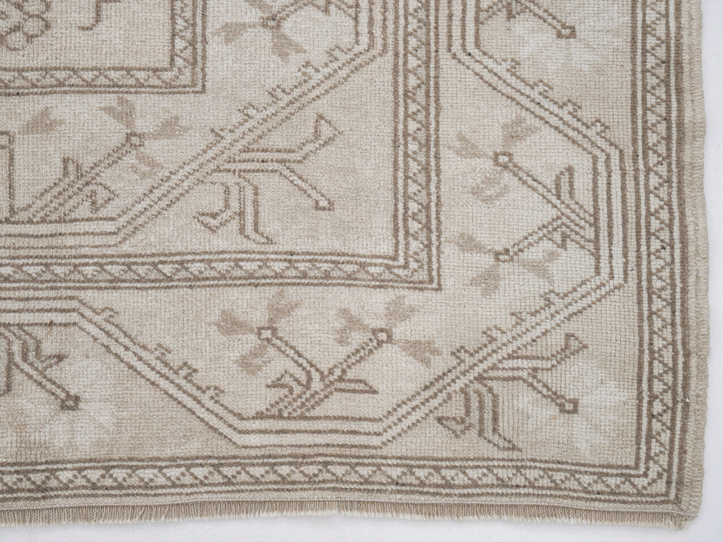 Oushak Rug, Area Rug, Neutral Rug, Handmade Rug, Turkish Rug, Vintage Rug, Living Room Rug, Rug 4x7, Scandinavian Rug, Turkey Rug, 12372