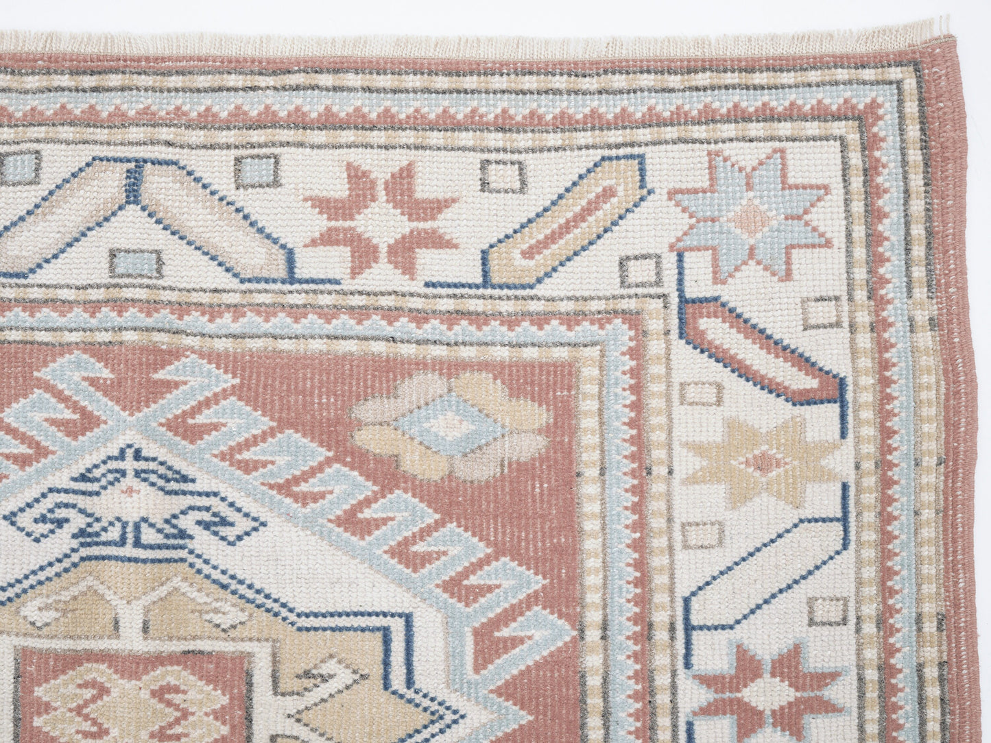 Turkish Rug, Vintage Rug, Handmade Rug, Oushak Rug, Area Rug, Bohemian Rug, Vintage Carpet, Turkey Rug, Rug 4x5, Oushak Carpet, 12283
