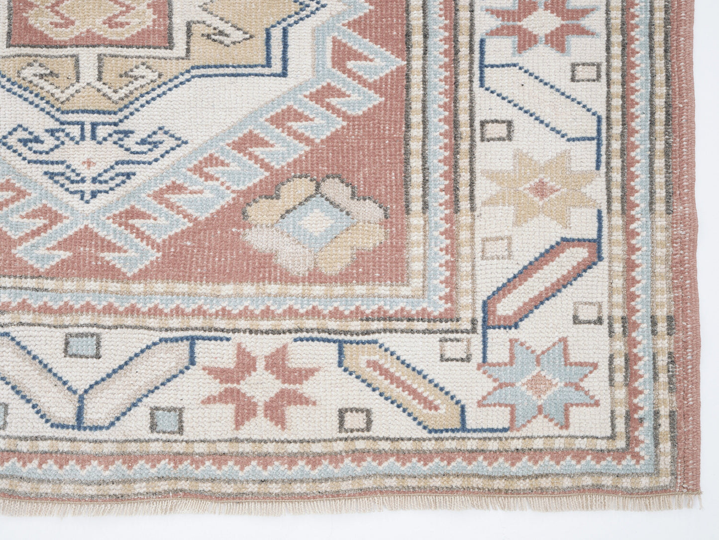 Turkish Rug, Vintage Rug, Handmade Rug, Oushak Rug, Area Rug, Bohemian Rug, Vintage Carpet, Turkey Rug, Rug 4x5, Oushak Carpet, 12283