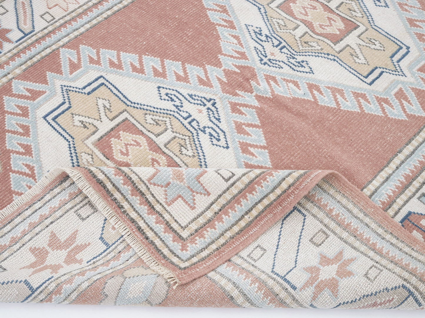 Turkish Rug, Vintage Rug, Handmade Rug, Oushak Rug, Area Rug, Bohemian Rug, Vintage Carpet, Turkey Rug, Rug 4x5, Oushak Carpet, 12283