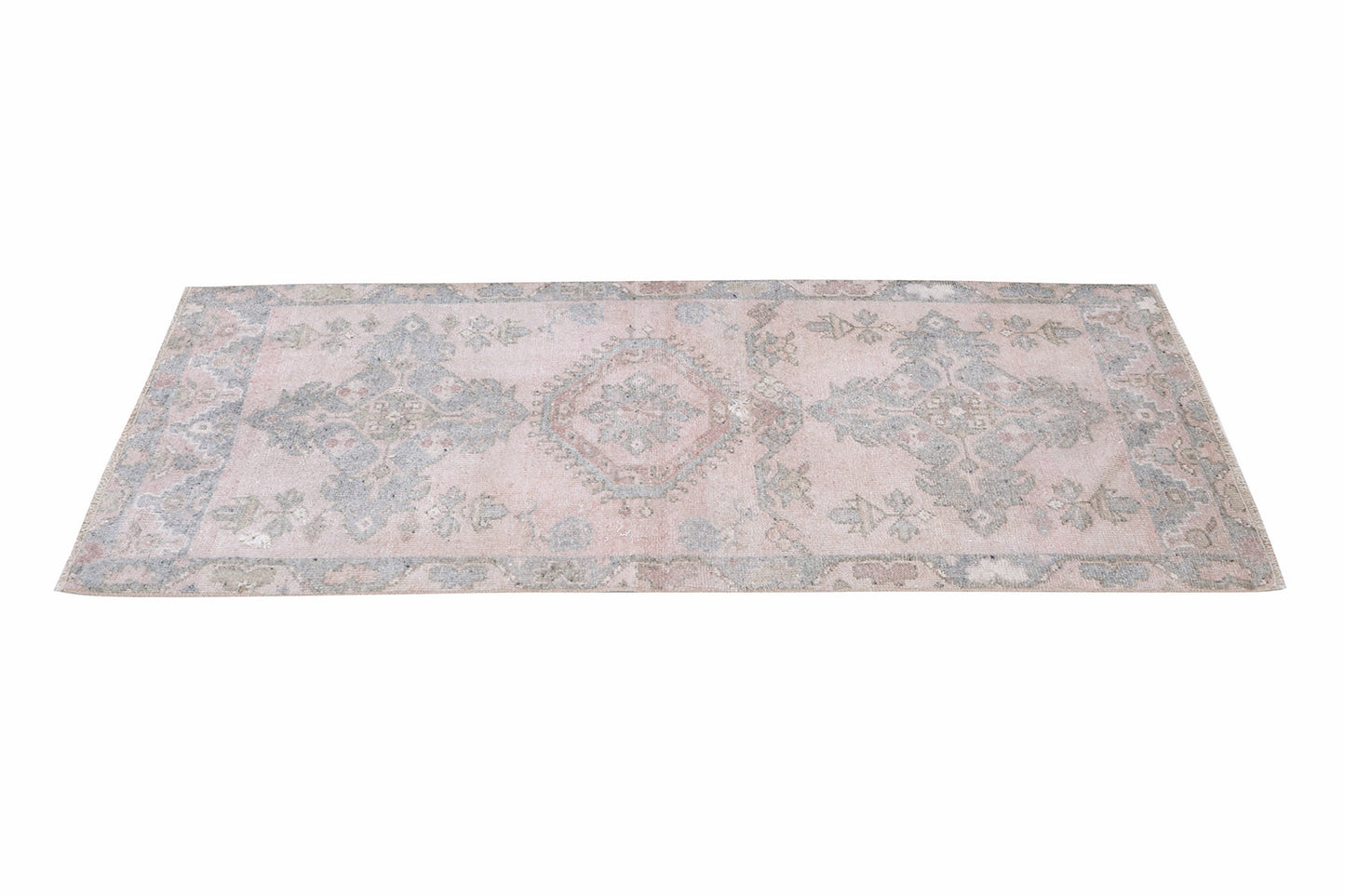Turkish Vintage Oushak Rug, Handmade Area Eclectic Rug, Bedroom Rug, Carpet Rug, Rug 3x4, Bohemian Rug, Turkey Rug, Anatolia Rug, 12342