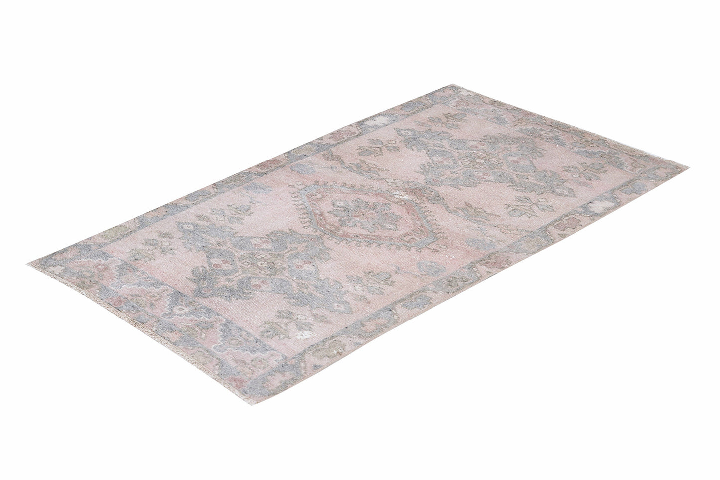Turkish Vintage Oushak Rug, Handmade Area Eclectic Rug, Bedroom Rug, Carpet Rug, Rug 3x4, Bohemian Rug, Turkey Rug, Anatolia Rug, 12342