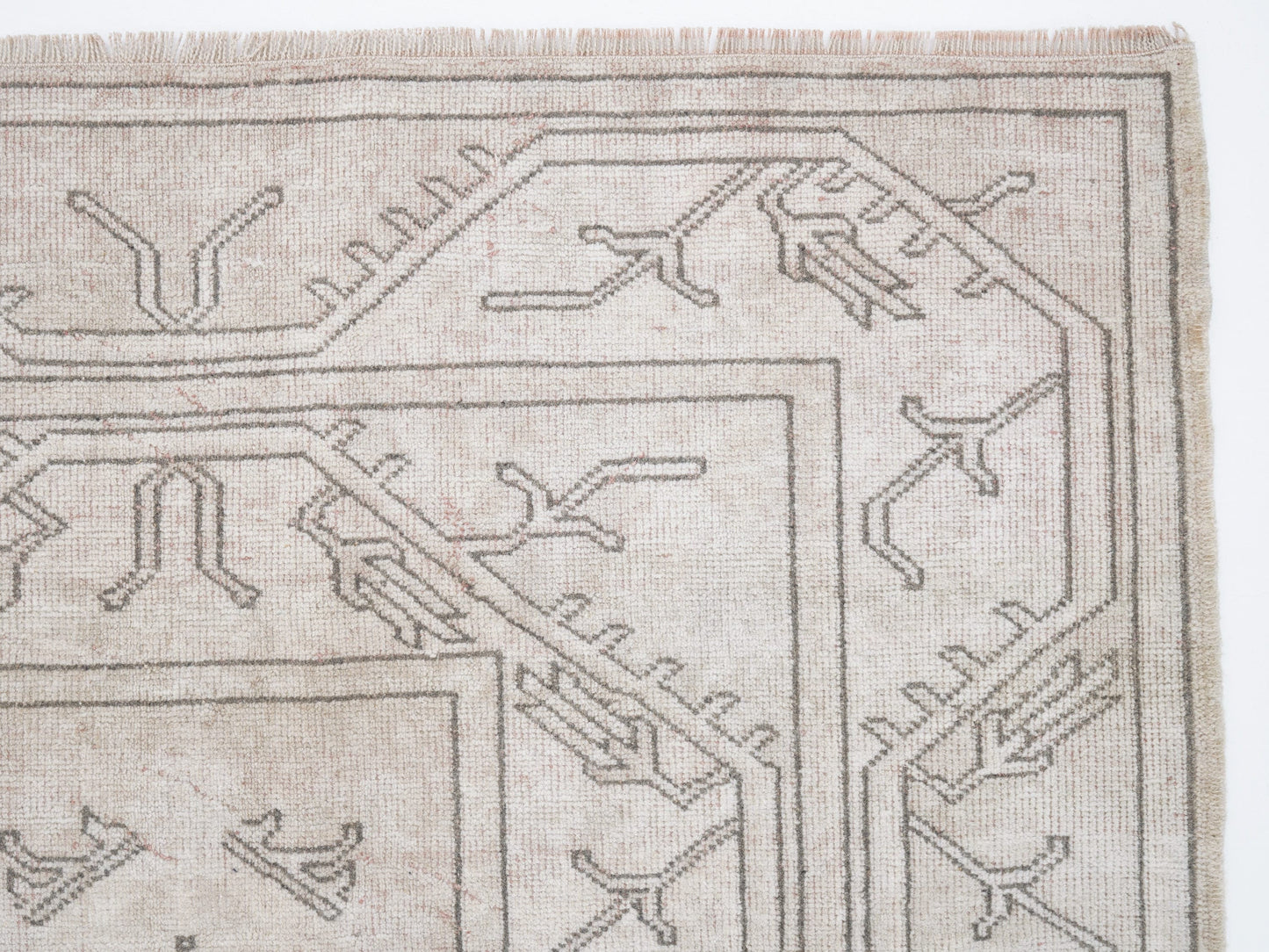 Vintage Rug, Turkish Rug, Oushak Rug, Handmade Rug, Area Rug, Bedroom Rug, Carpet Rug, Primitive Rug, Scandinavian Rug, Rug 4x6, 12359