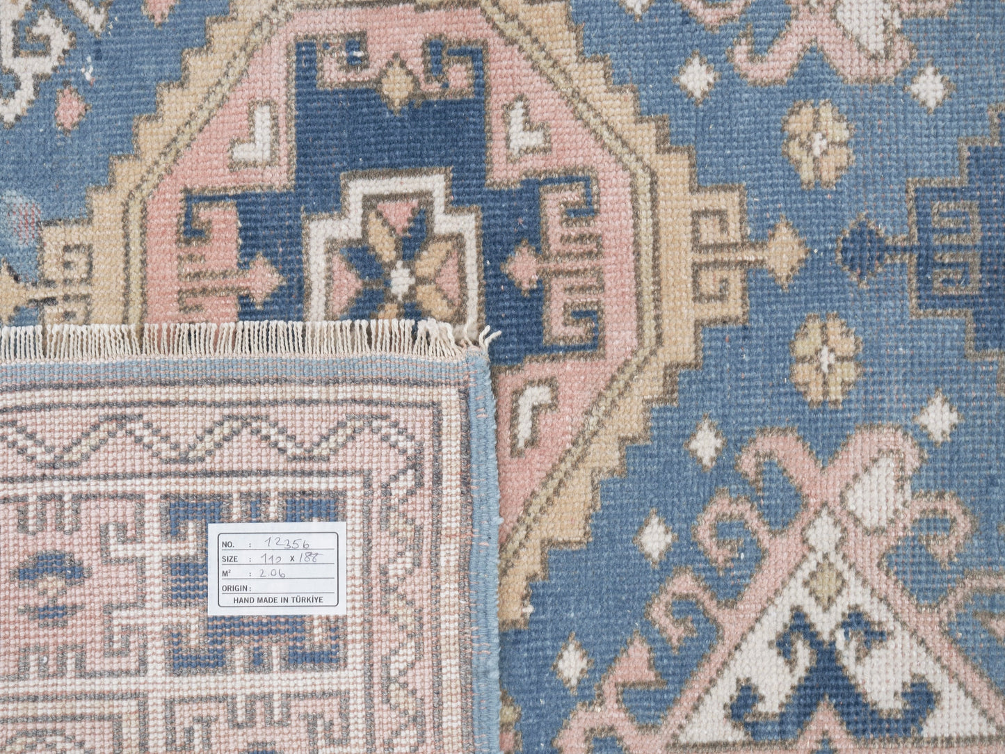Handmade Oushak Rug, Turkish Vintage Area Rug, Anatolia Eclectic Rug, Bedroom Rug, Carpet Rug, Bohemian Rug, Turkey Rug, Rug 4x6, 12356