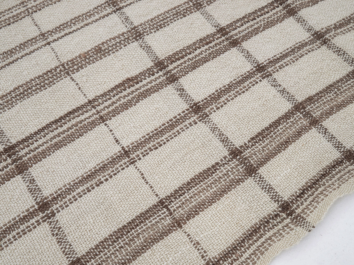Turkish Vintage Kilim Rug, Handmade Striped Kilim Rug, Area Flat Weave Kilim Rug, Scandinavian Rug, Living Room Rug, Kilim Rug 5x6, 12190