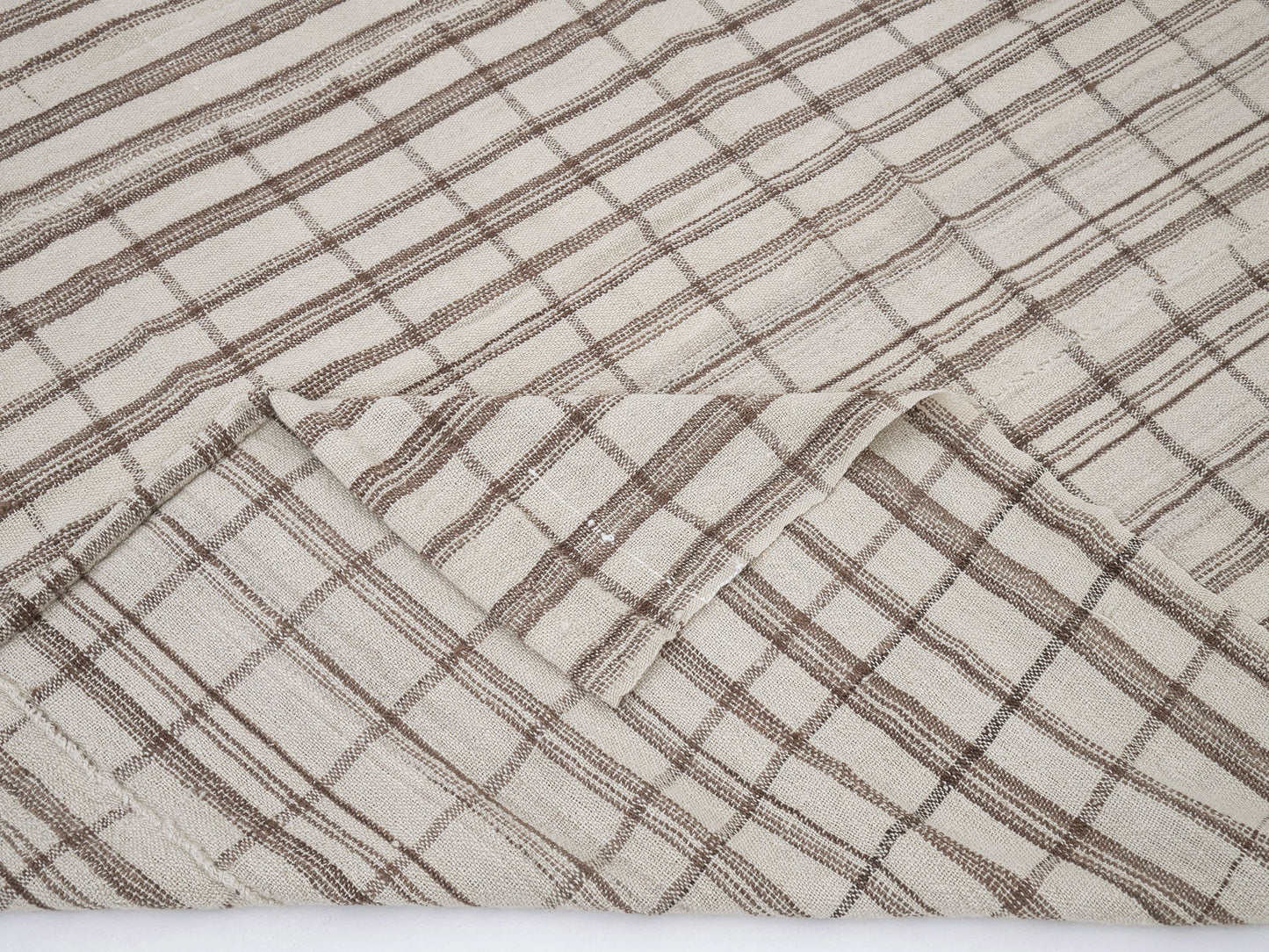 Turkish Vintage Kilim Rug, Handmade Striped Kilim Rug, Area Flat Weave Kilim Rug, Scandinavian Rug, Living Room Rug, Kilim Rug 5x6, 12190