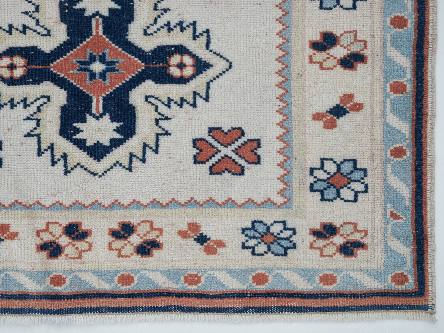 Vintage Handmade Area Rug, Turkish Oushak Eclectic Rug, Bohemian Rug, Anatolia Rug, Living Room Rug, Turkey Rug, Carpet Rug, Rug 3x4, 12398