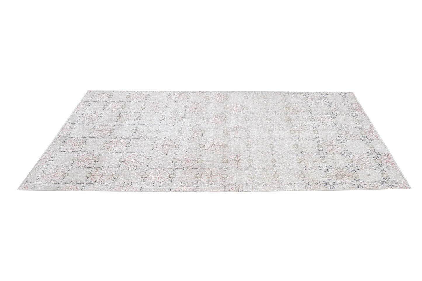 Turkish Vintage Rug, Handmade Area Rug, Oushak Unique Rug, Neutral Floor Rug, Turkey Rug, Vintage Carpet, Rug 4x7, Carpet Rug, 12348
