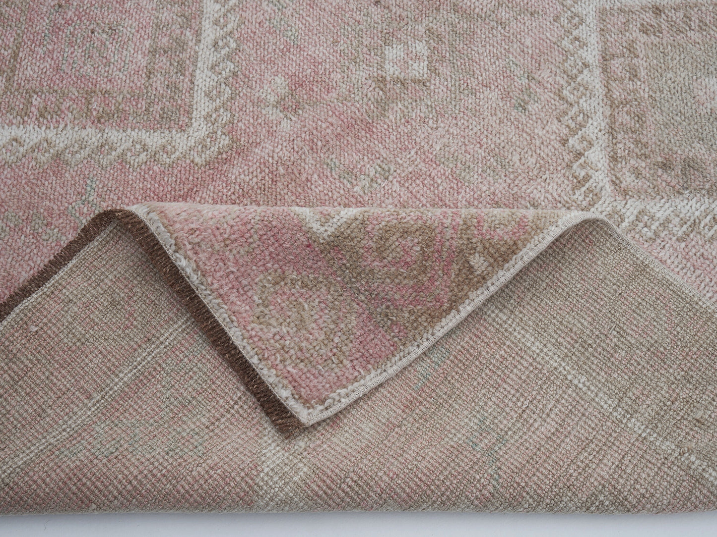 Oushak Handmade Area Rug, Turkish Vintage Unique Rug, Neutral Muted Rug,Turkish Carpet, Carpet Rug, Bedroom Rug, Turkey Rug, Rug 5x10, 12412