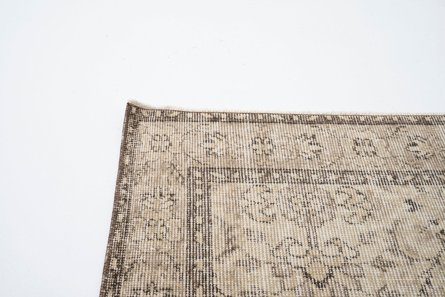 Turkish rugs Small, Organic Vintage Rug ,Oushak Rug , Turkey Rug 4x7 ,Anatolia Rug, Old Rug ,Oriental Rug, Unique Rug, Wool Rug, 9667