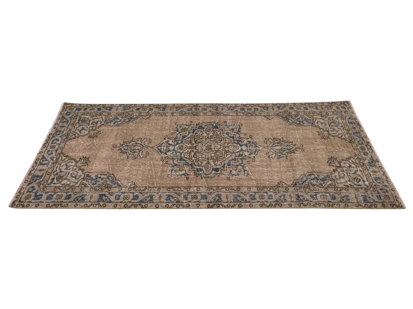 Oushak Rug, Turkish Rug, Faded rug, Area rug, Vintage rug, Handmade rug, Muted rug, Nursery rug, Carpet rug, 3x6 Rug, Turkish Carpet
