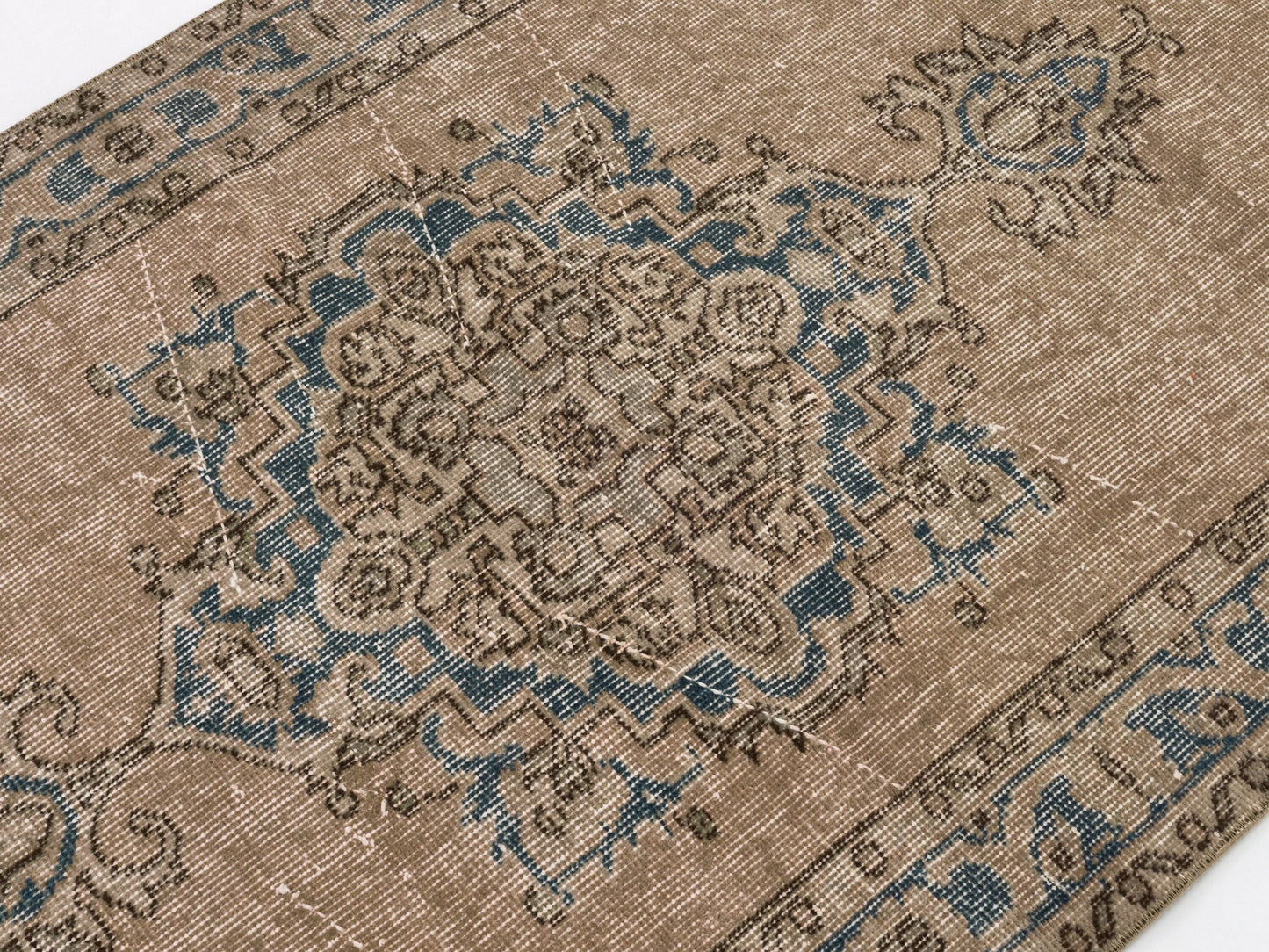 Oushak Rug, Turkish Rug, Faded rug, Area rug, Vintage rug, Handmade rug, Muted rug, Nursery rug, Carpet rug, 3x6 Rug, Turkish Carpet