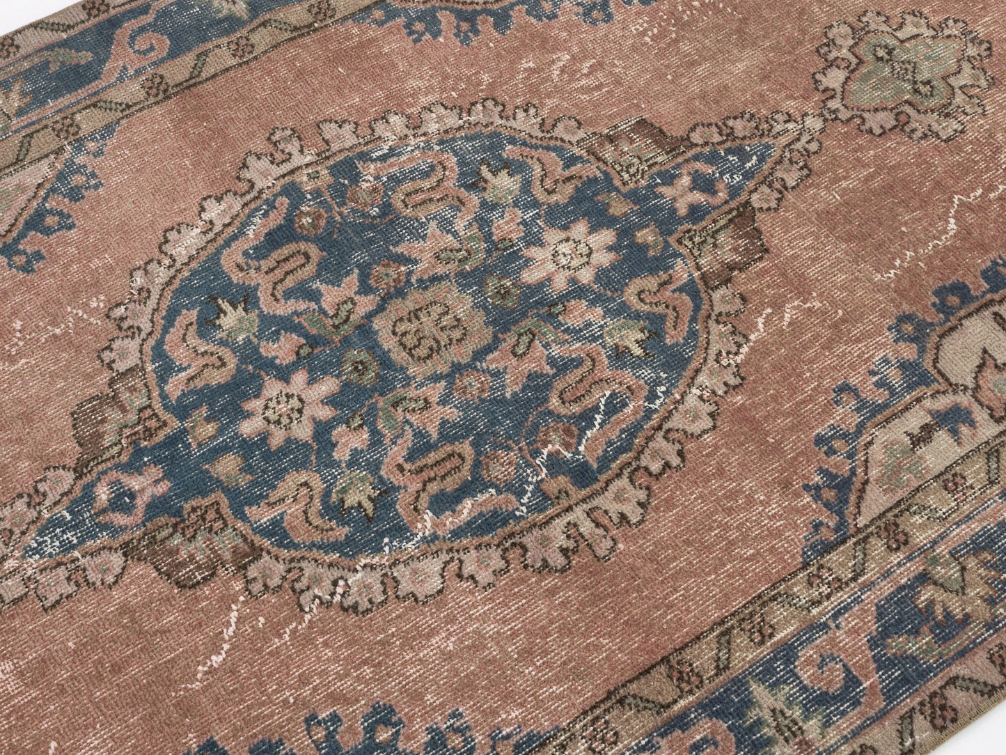 Vintage Oushak Rug, Turkish Rug 4x7, Area Rug, Bohemian rug, Carpet rug, Handmade rug, 4x7 Area Rug, Boho rug, Bedroom rug, 8874