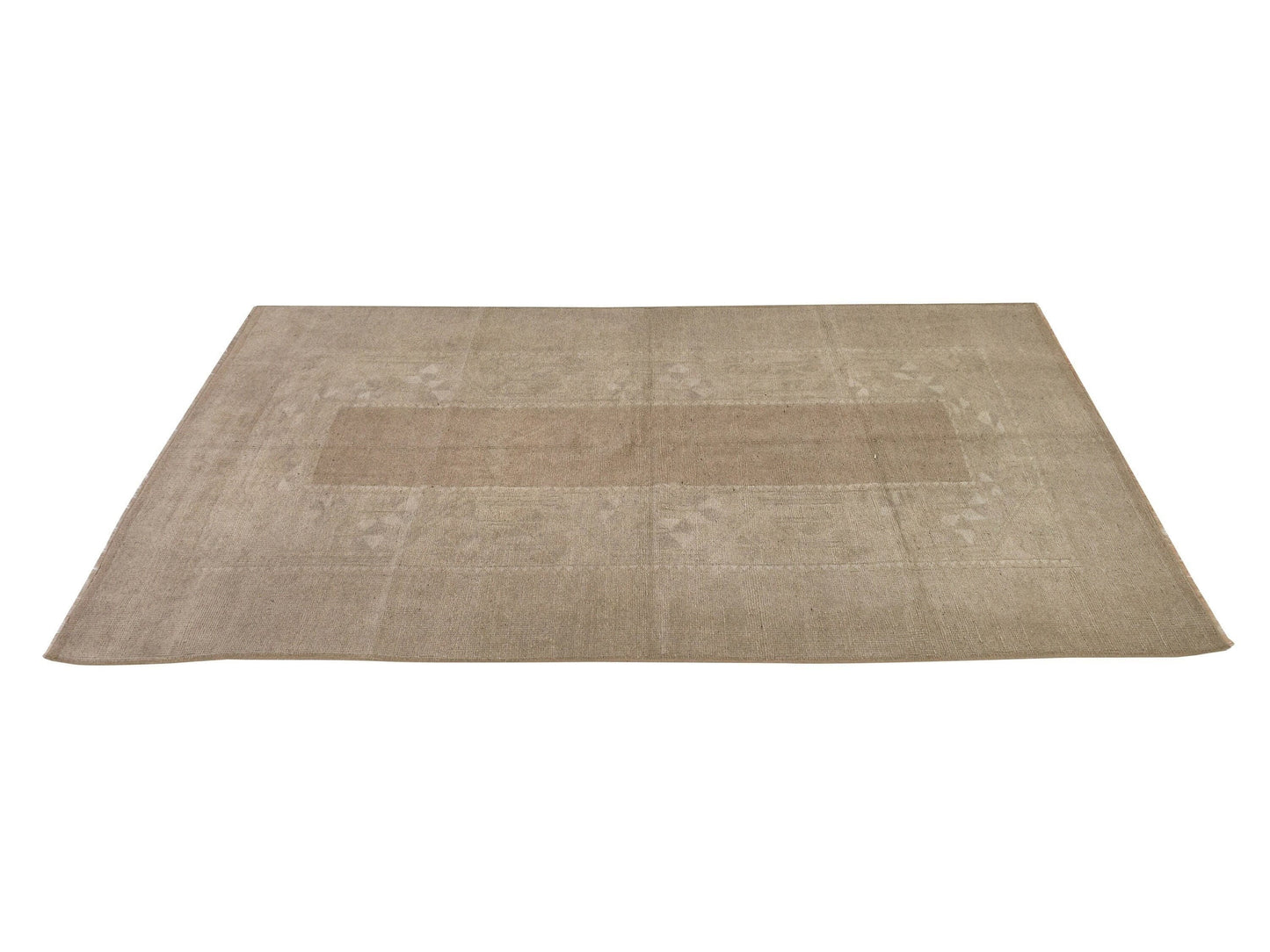 Faded Oushak Vintage rug ,Beige Anatolian Turkish Rug , Turkish Handmade Rug , Area Rug 4x7 , Oushak Carpet, Turkey rug, One of a kind, 8686