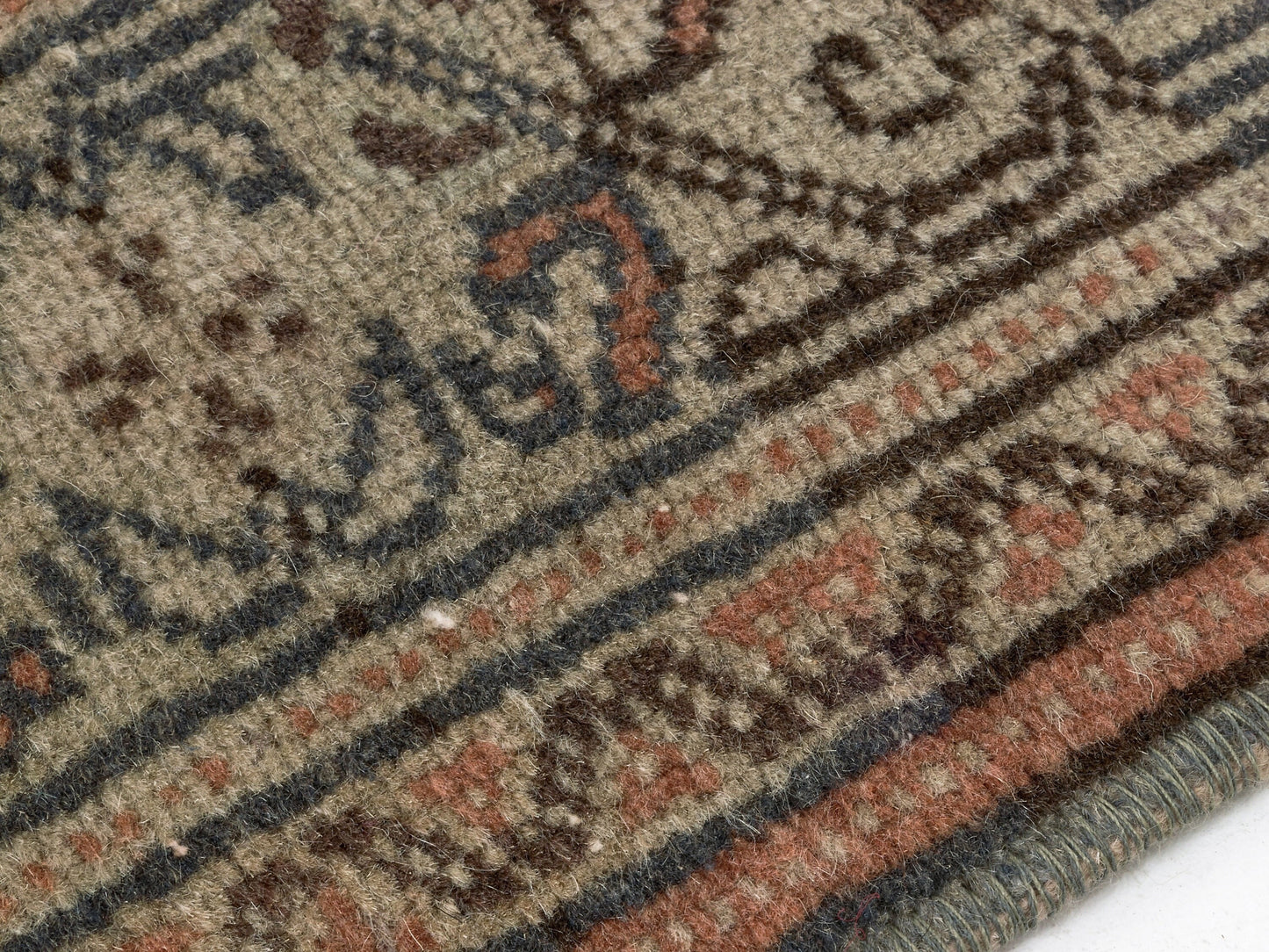 3x5 Beige Small Vintage Rug, Area Anatolian Rug , Turkey Rug, Handmade Oushak Rug , Neutral Rug , Small Carpet Rug , 8635