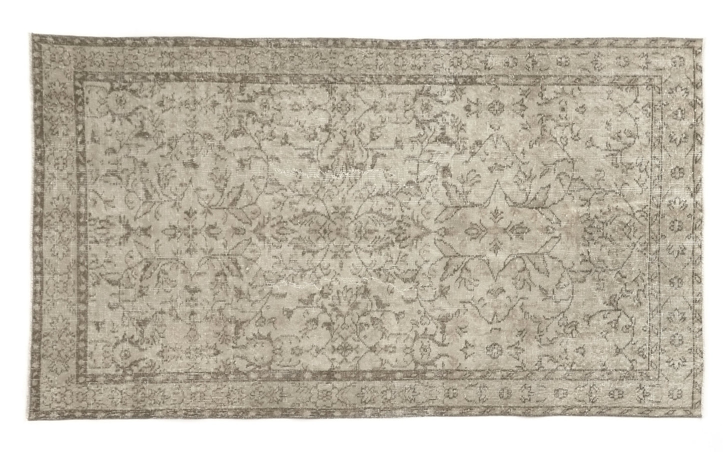 Vintage Rug ,Turkey Oushak Rug ,Anatolia Rug ,4x7 Area Rug ,Oriental Rug ,Turkish Rug, Handmade Rug ,Old Rug ,Neutral Rug ,9630