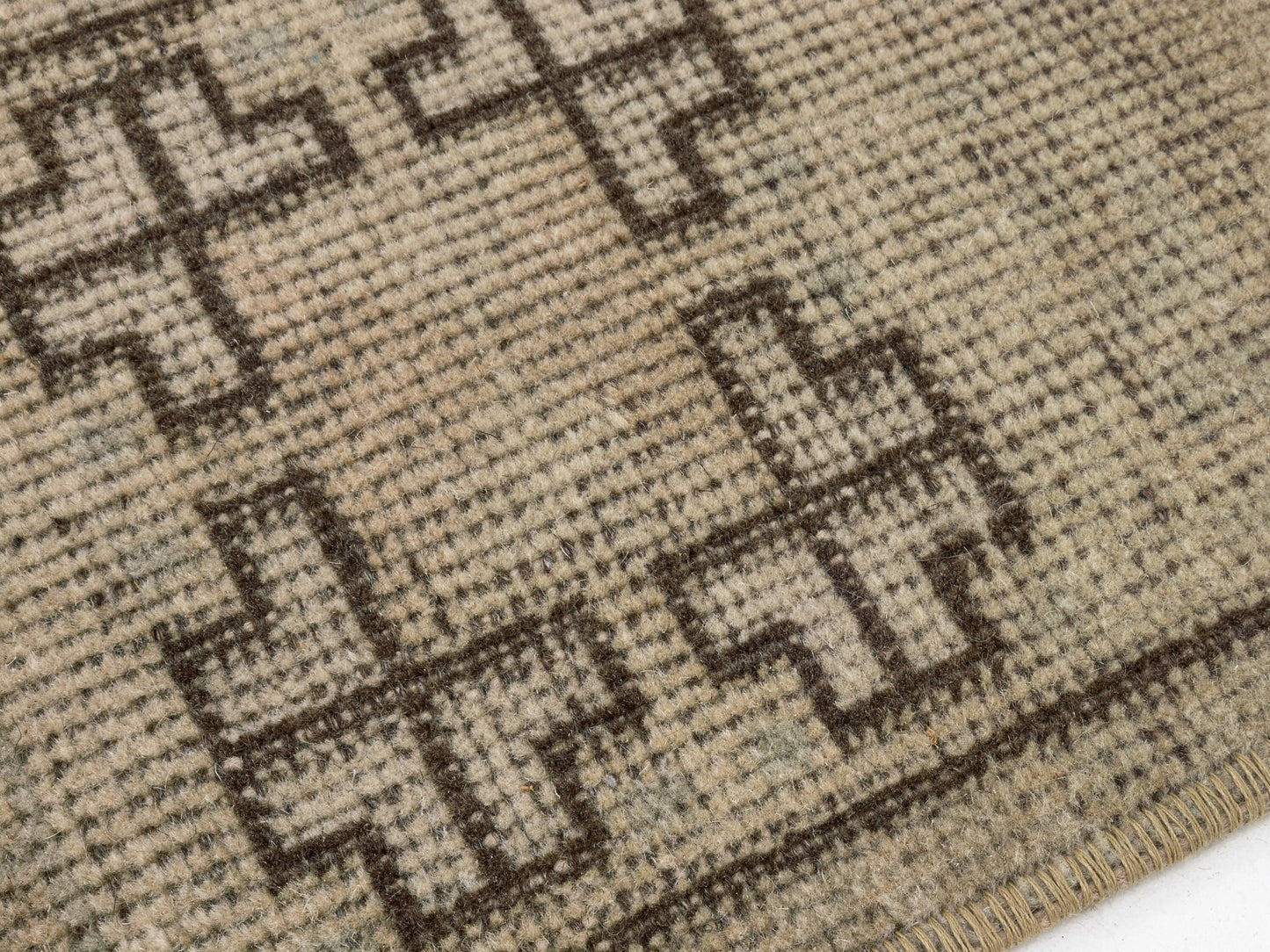 Vİntage Rug, Anatolian Rug, Oushak Rug , Handmade rug, Neutral Rug, Small Rug 3x4 Rug ,Wool Rug , Turkey rug, One of a kind Rug, 8654