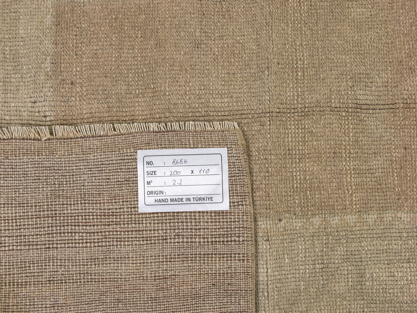 Faded Oushak Vintage rug ,Beige Anatolian Turkish Rug , Turkish Handmade Rug , Area Rug 4x7 , Oushak Carpet, Turkey rug, One of a kind, 8686