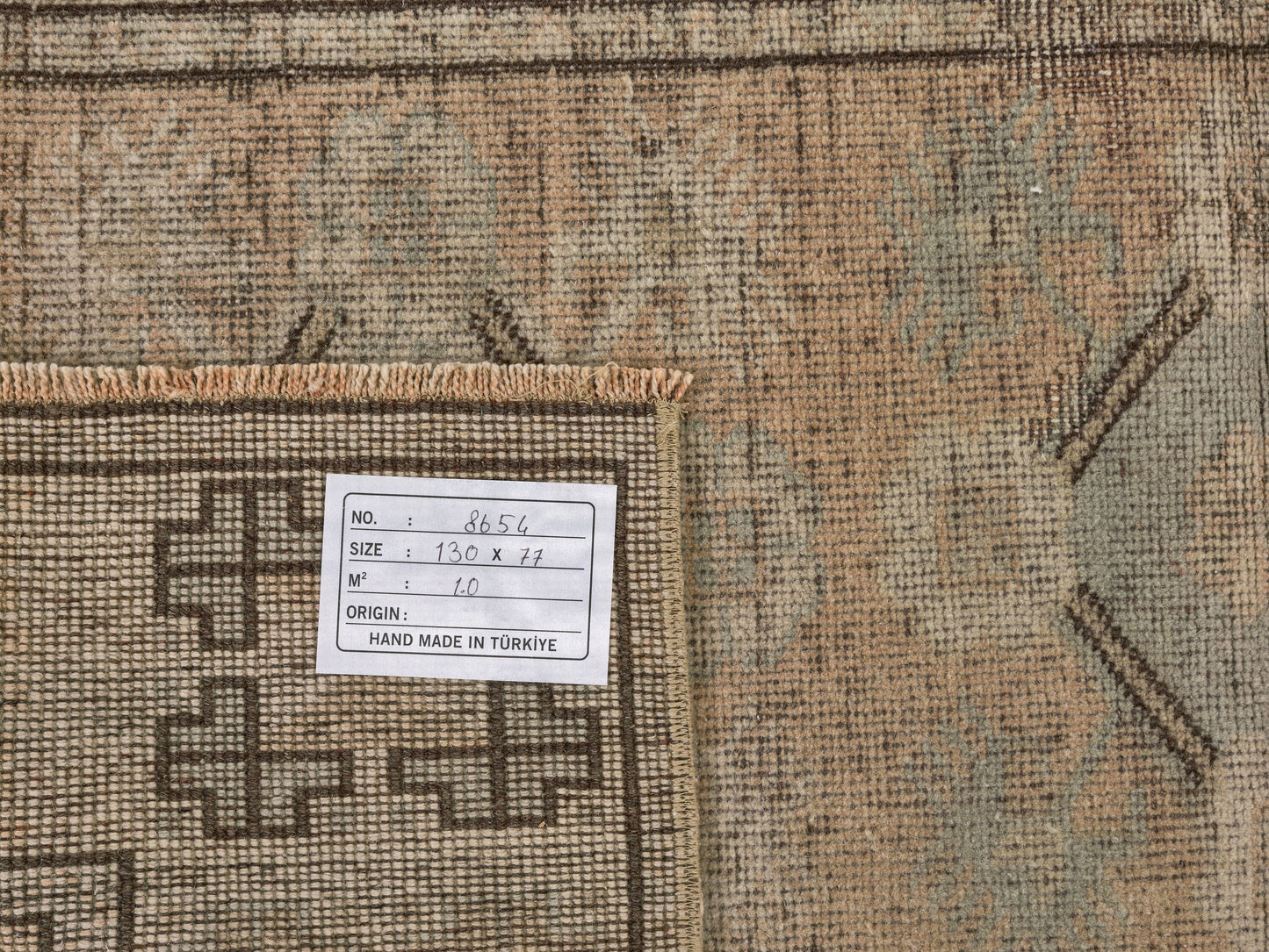 Vİntage Rug, Anatolian Rug, Oushak Rug , Handmade rug, Neutral Rug, Small Rug 3x4 Rug ,Wool Rug , Turkey rug, One of a kind Rug, 8654
