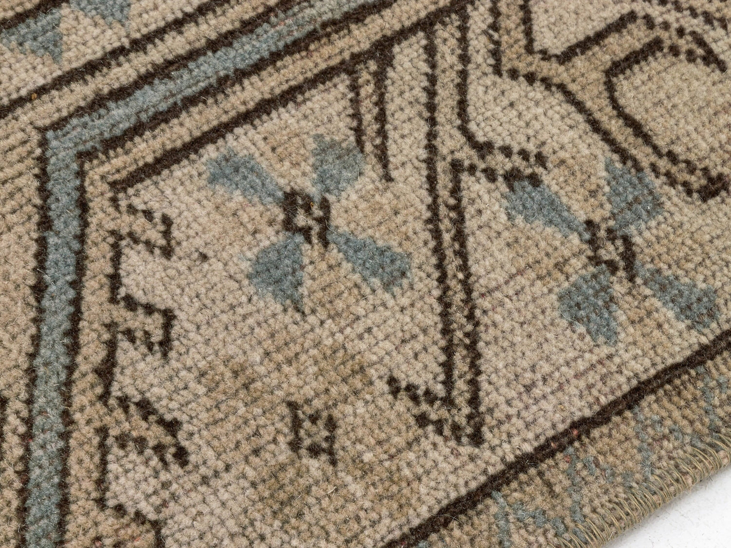 Neutral Vintage rug , Turkish Oushak Old rug , Anatolia Handmade Unique rug , Traditional rug , Antique rug , Small Carpet rug 3x5 ,8725