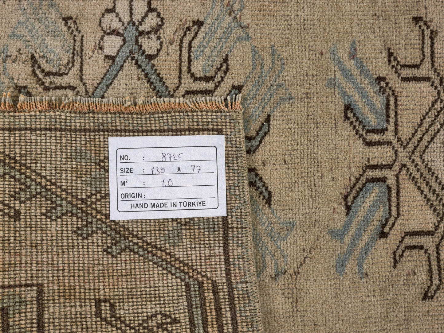 Neutral Vintage rug , Turkish Oushak Old rug , Anatolia Handmade Unique rug , Traditional rug , Antique rug , Small Carpet rug 3x5 ,8725