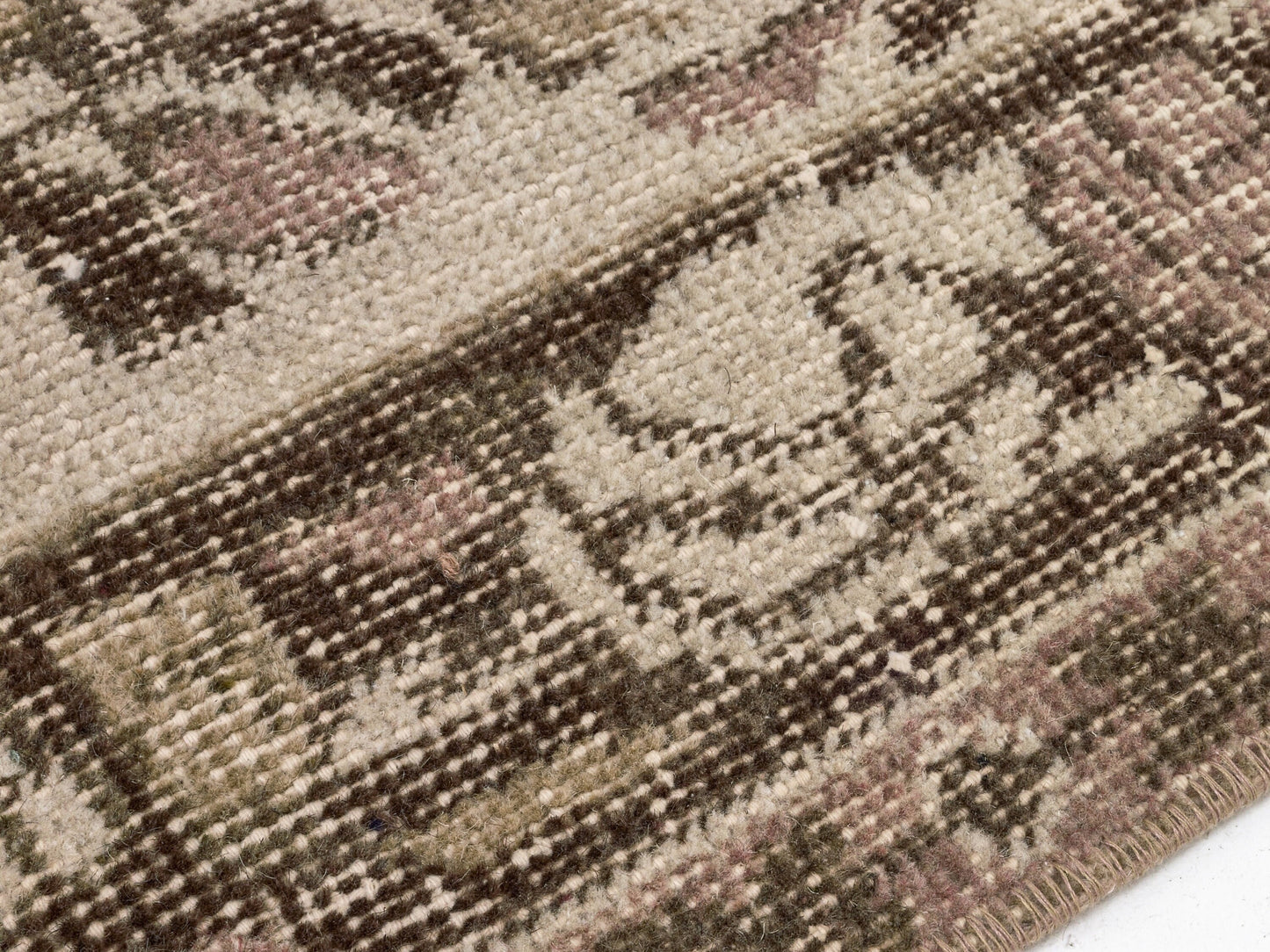 One Of a Kind Vintage Oushak Rug , Handmade Neutral Rug , Anatolian Turkish Rug , 4x6 Area Rug , Ethnic Rug , Wool Rug, Turkey rug, 8747
