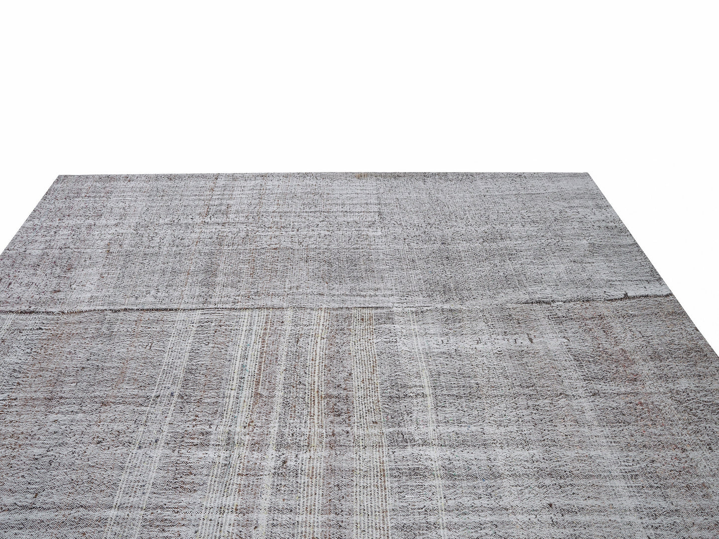 Area Kilim Rug, Turkish Unique Kilim Rug, Vintage Flat Weave Kilim Rug, Handmade Muted Kilim Rug, Office Rug, Gray Rug, Kilim Rug 7x9, 12191