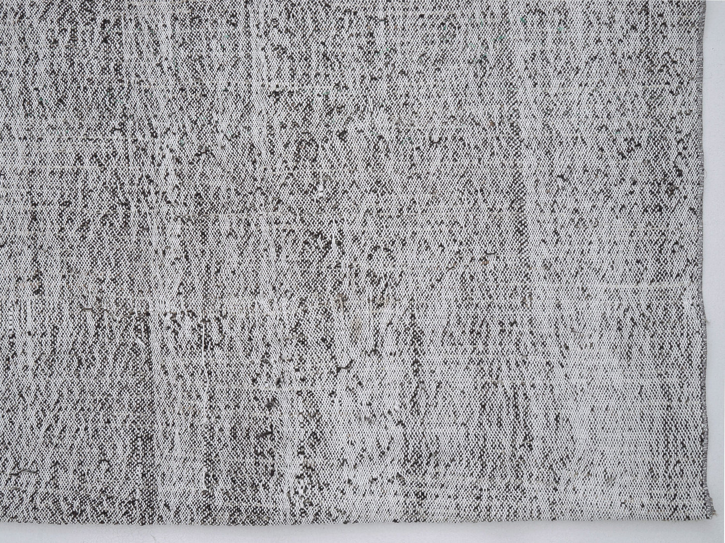 Area Kilim Rug, Turkish Unique Kilim Rug, Vintage Flat Weave Kilim Rug, Handmade Muted Kilim Rug, Office Rug, Gray Rug, Kilim Rug 7x9, 12191