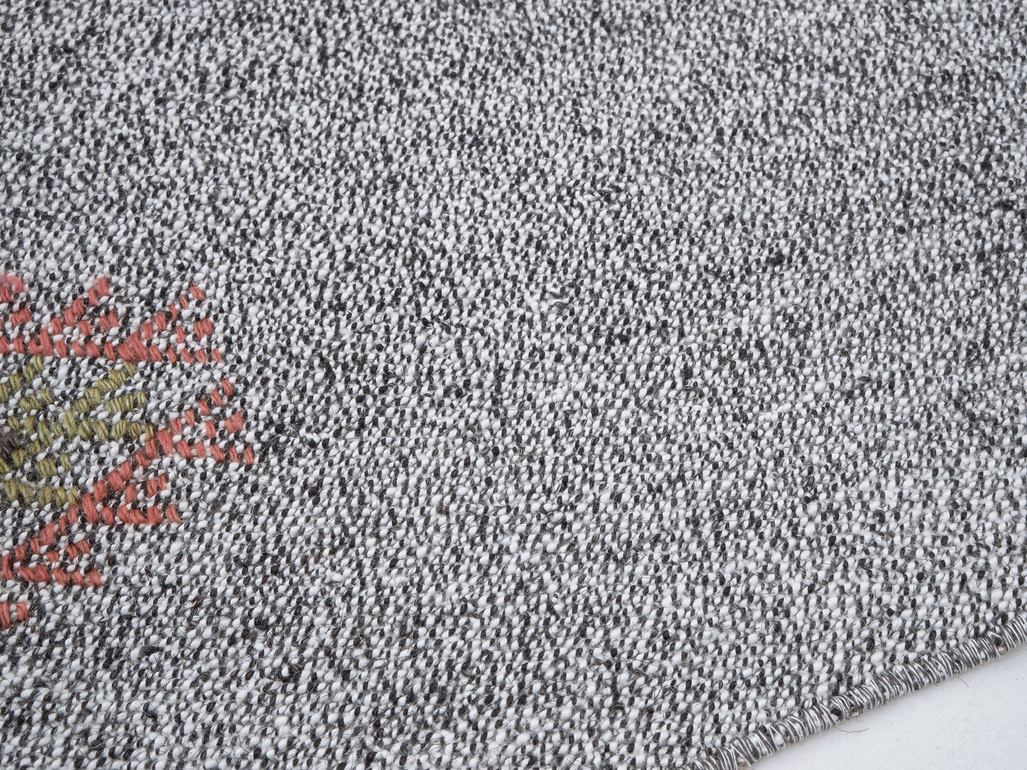 Handmade Area Kilim Rug, Turkish Faded Kilim Rug, Vintage Unique Kilim Rug, Neutral Muted Rug, Bedroom Rug, Kilim Rug 7x8, Gray Rug, 12207