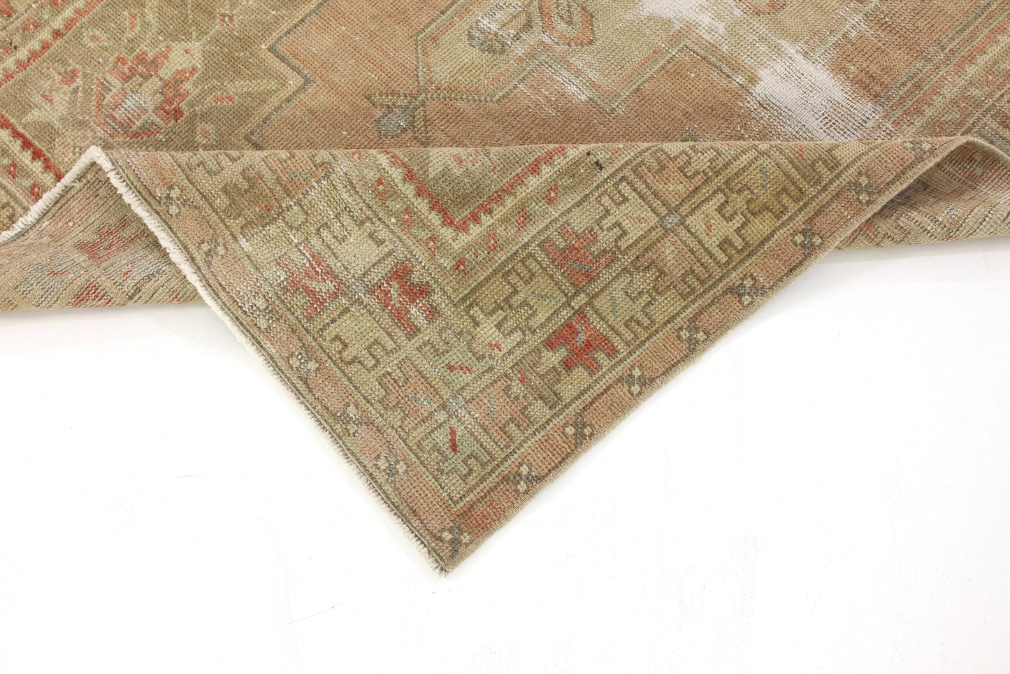 4x8 Rug, Area rug, Turkish Rug Mid-Century, Bedroom Vintage Rug, Unique Oushak Rug, One of a kind Rug, Antique Rug, 5971