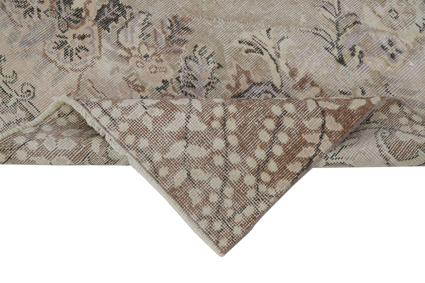 Beige rug 6x9 ,Turkish rug, Vintage rug, Oushak rug ,Carpet rug, Area Rug 6x9, Faded rug ,Pale rug, Bedroom rug, One of a kind rug,7105