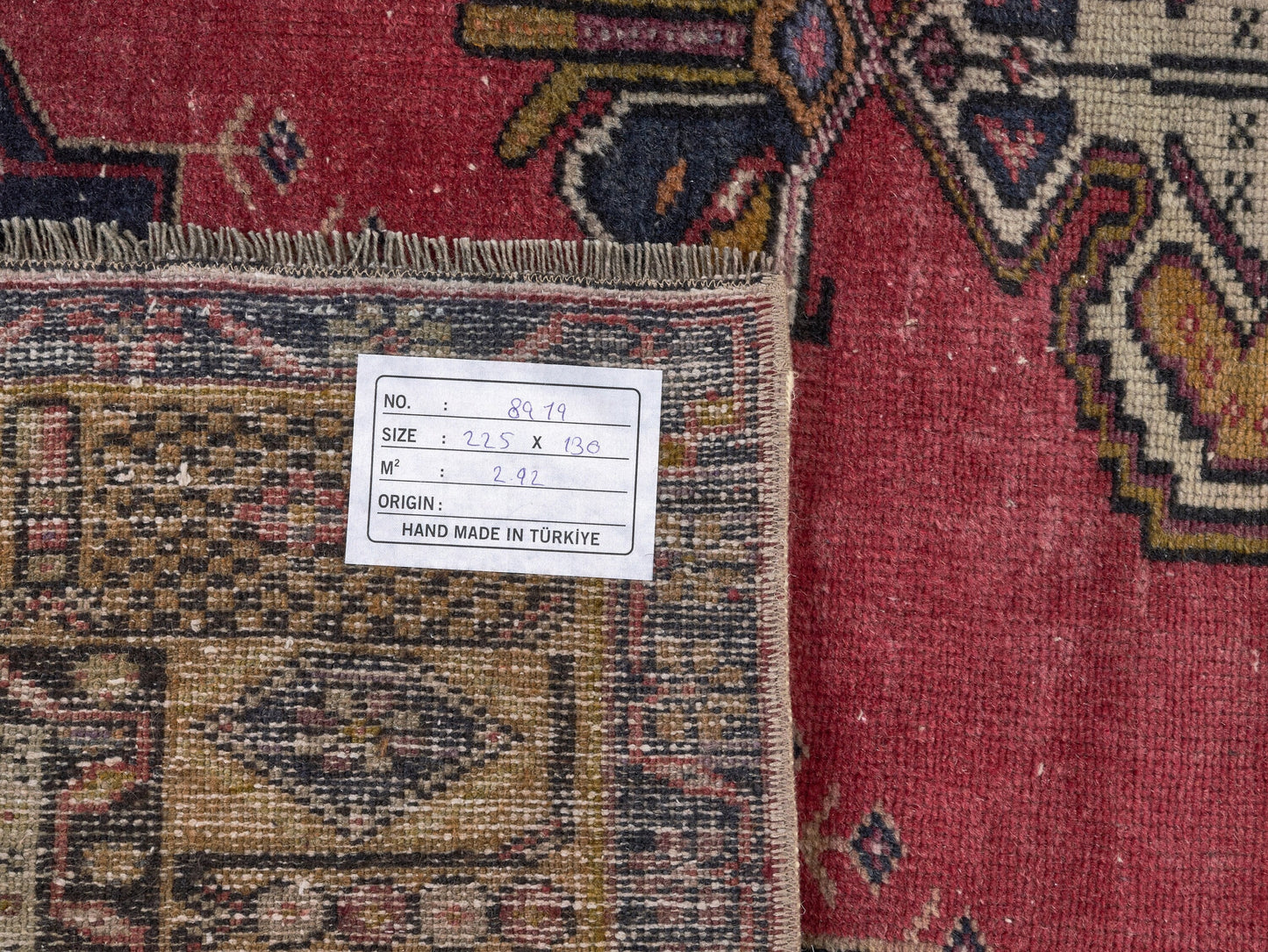 Vintage Rug, Turkish Rug, Oushak Rug, Anatolia Rug, Area Rug, Bohemian decor, Orient Rug, Handmade rug, 4x7 Rug, Wool Rug, 8919
