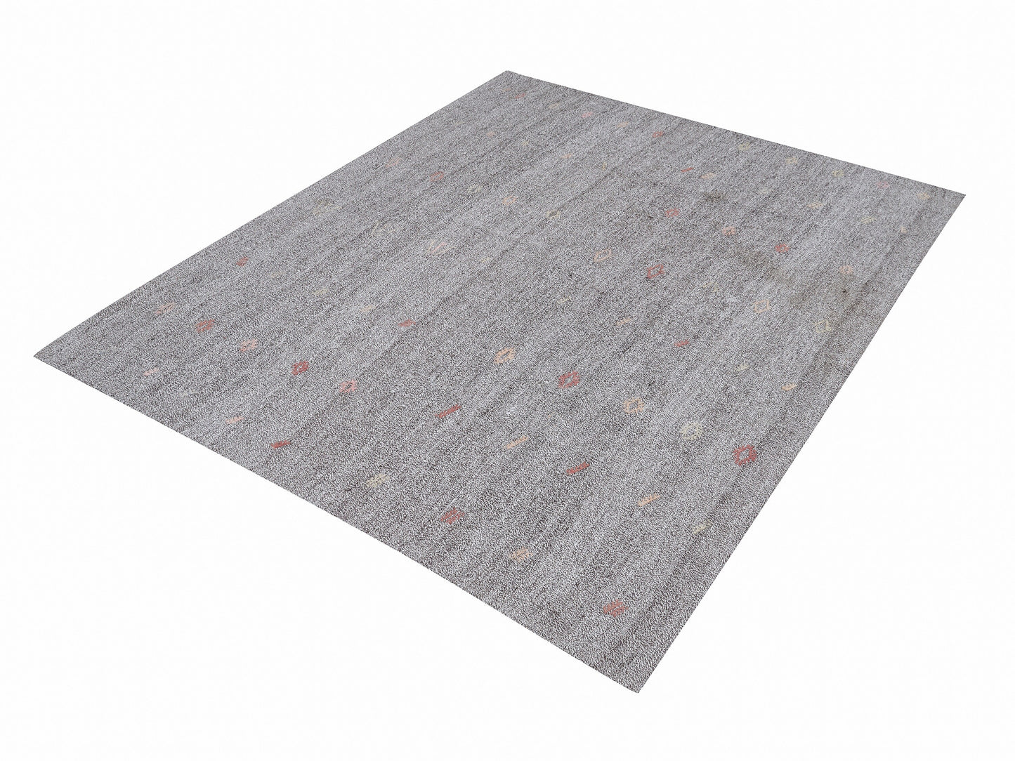 Vintage Kilim, Turkish Handmade Kilim Rug, Area Unique Kilim Rug, Gray Rug, Scandinavian Rug, Bedroom Rug, Rug Kilim, Kilim Rug 6x7, 12176