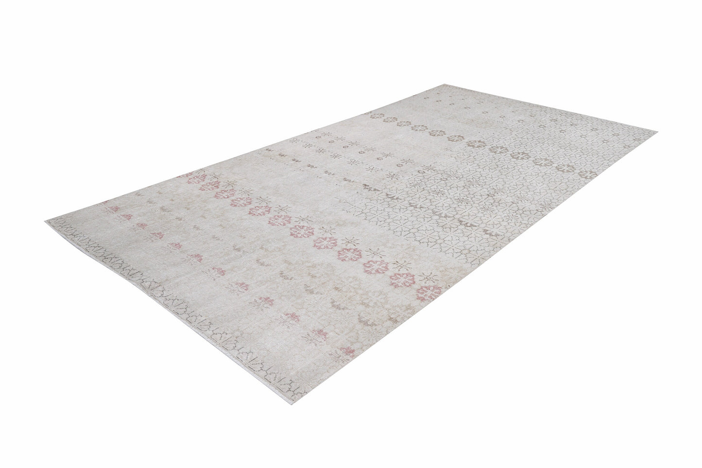 Oushak Rug, Handmade Rug, Turkish Rug, Vintage Rug, Area Rug, Turkey Rug, Scandinavian Rug, Neutral Rug, Vintage Carpet, Rug 6x11, 12391