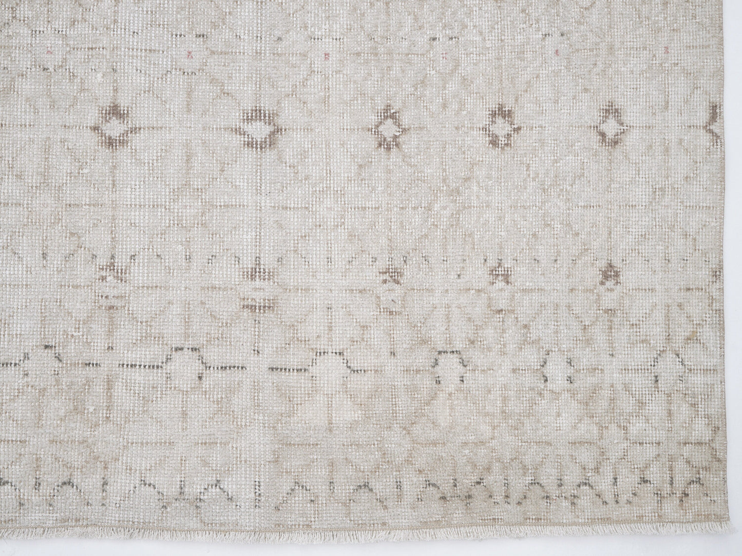 Oushak Rug, Handmade Rug, Turkish Rug, Vintage Rug, Area Rug, Turkey Rug, Scandinavian Rug, Neutral Rug, Vintage Carpet, Rug 6x11, 12391