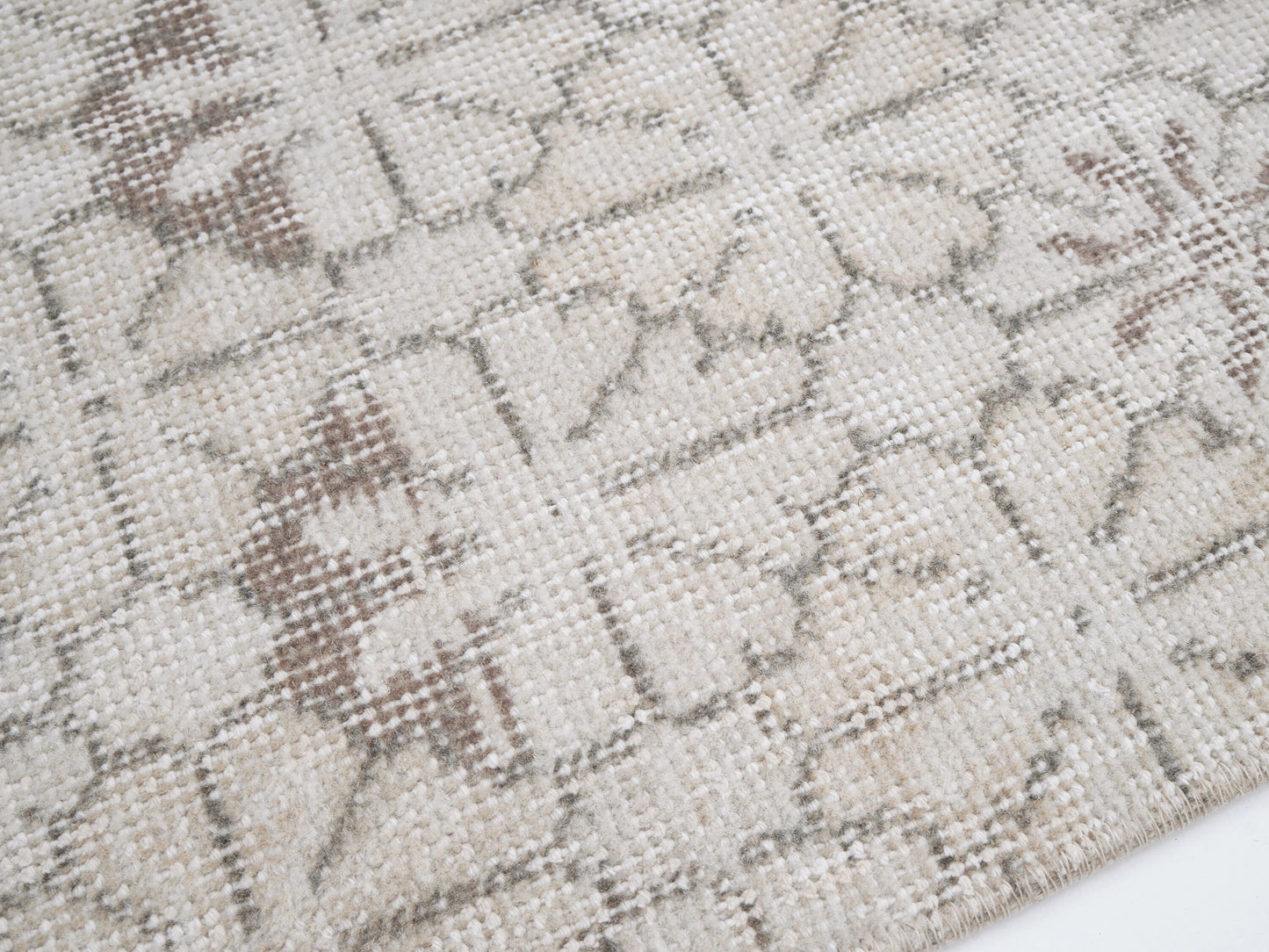 Oushak Rug, Handmade Rug, Turkish Rug, Vintage Rug, Area Rug, Turkey Rug, Scandinavian Rug, Neutral Rug, Vintage Carpet, Rug 6x11, 12391