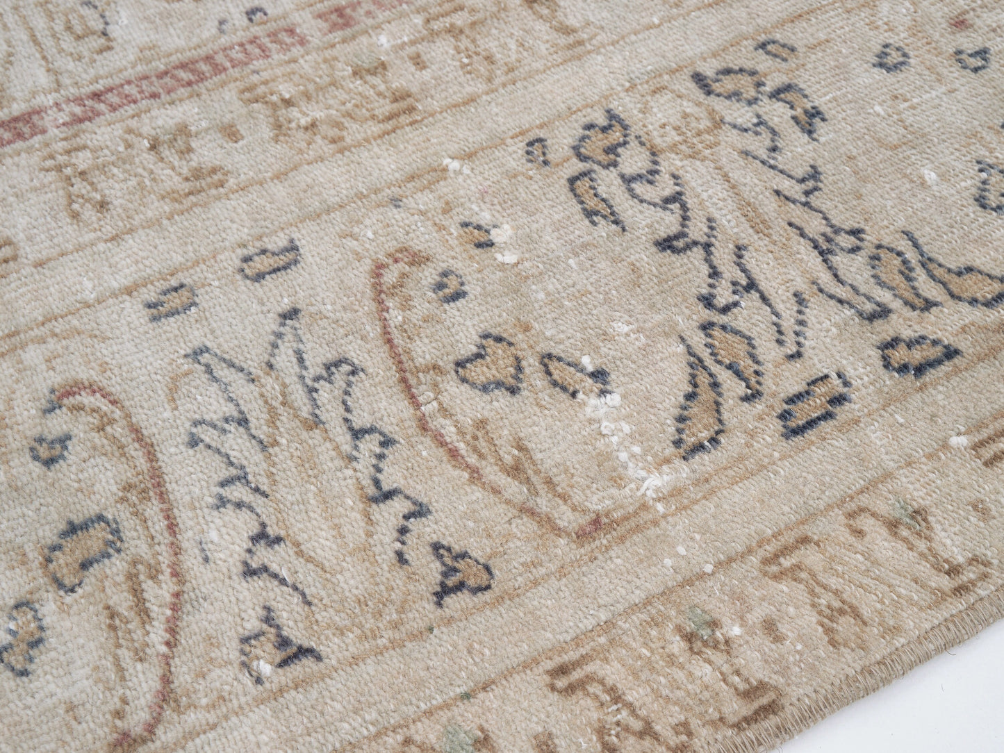 Handmade Area Rug, Turkish Vintage Rug, Oushak Antique Rug, Anatolia Rug, Scandinavian Rug, Beige Rug, Vintage Carpet, Rug 6x10, 12392