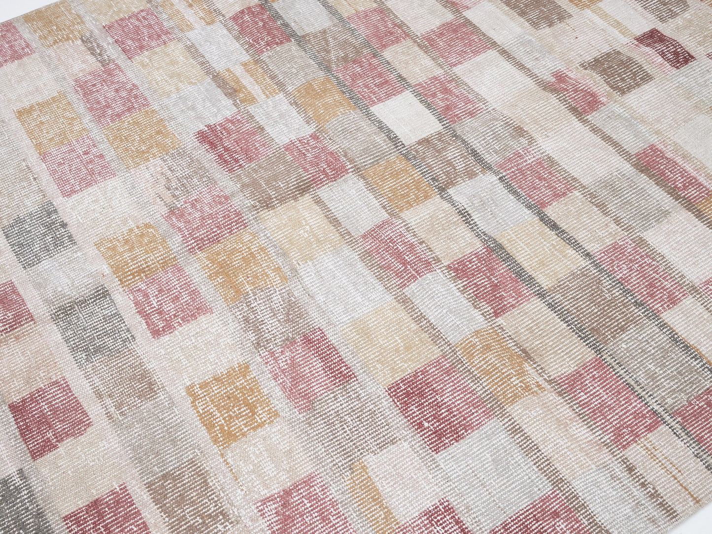 Vintage Rug, Handmade Rug, Turkish Rug, Area Rug, Oushak Rug, Turkey Rug, Vintage Carpet, Bohemian Rug, Living Room Rug, Rug 5x7, 12454