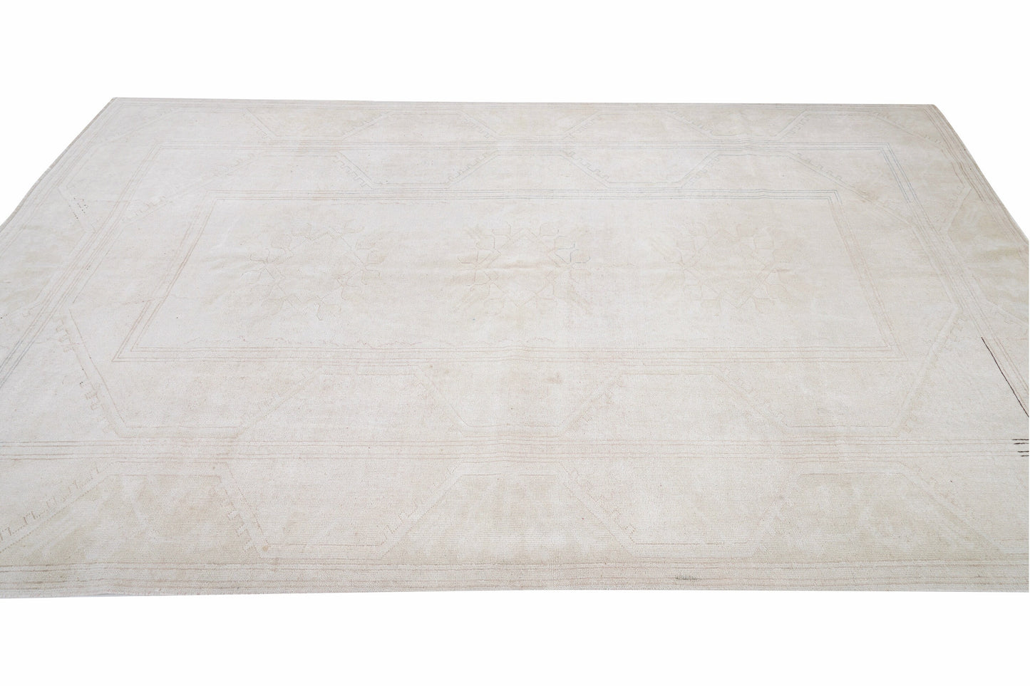 Turkish Vintage Oushak Rug, Handmade Area Unique Rug, Neutral Floor Rug, Living Room Rug, Carpet Rug, Turkish Carpet, Rug 6x9, 12506