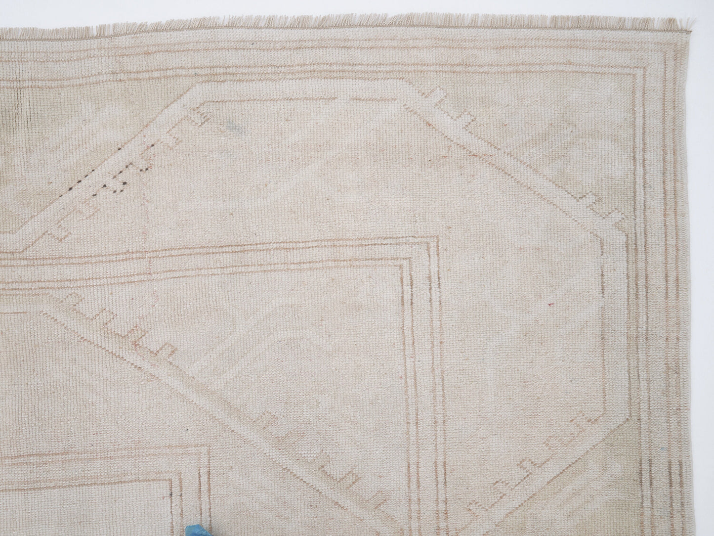 Turkish Vintage Oushak Rug, Handmade Area Unique Rug, Neutral Floor Rug, Living Room Rug, Carpet Rug, Turkish Carpet, Rug 6x9, 12506