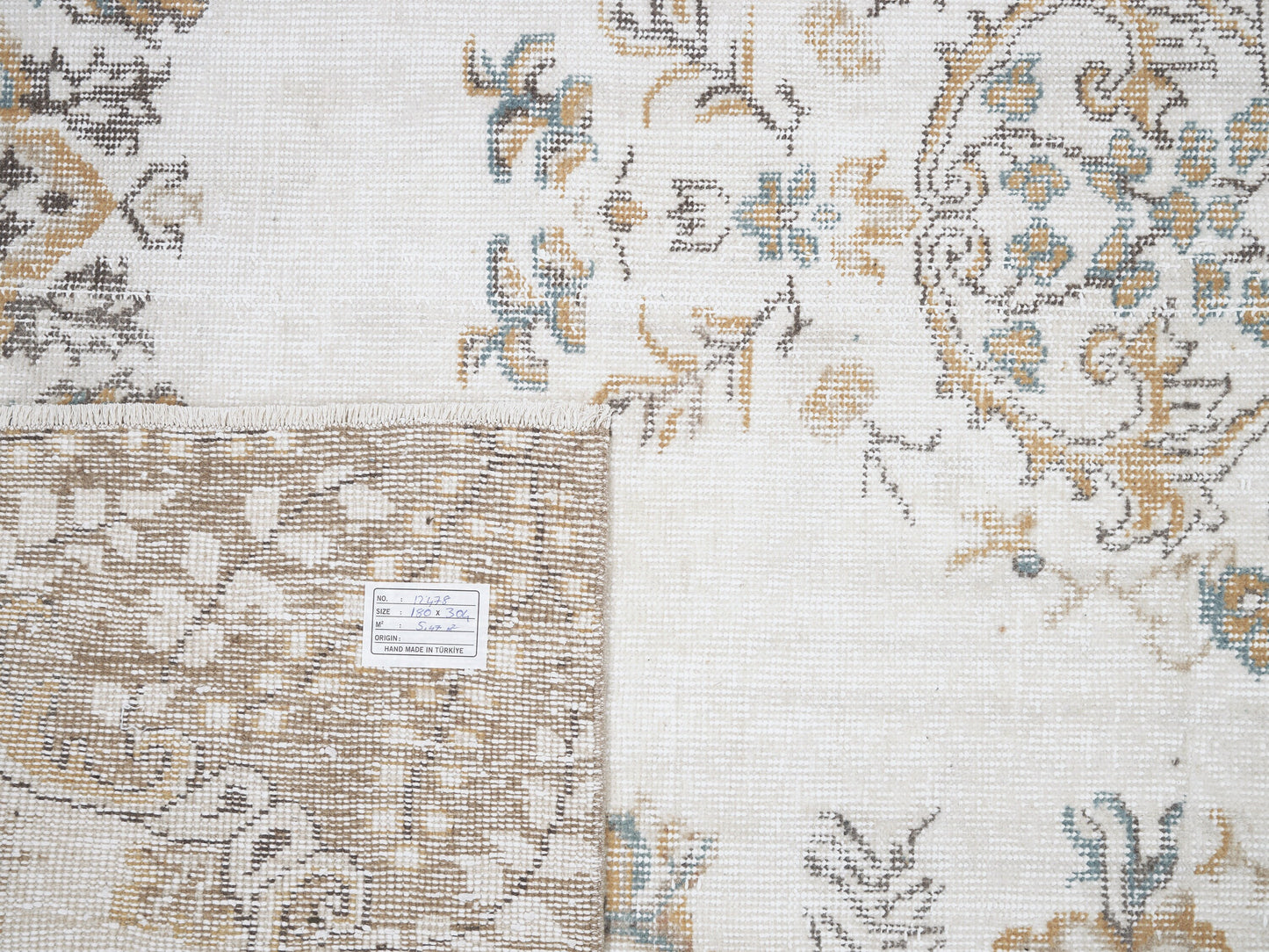 Handmade Area Rug, Turkish Vintage Oushak Rug, Neutral Floor Rug, Living Room Rug, Carpet Rug, Rug 6x10, Turkish Carpet, Turkey Rug, 12478