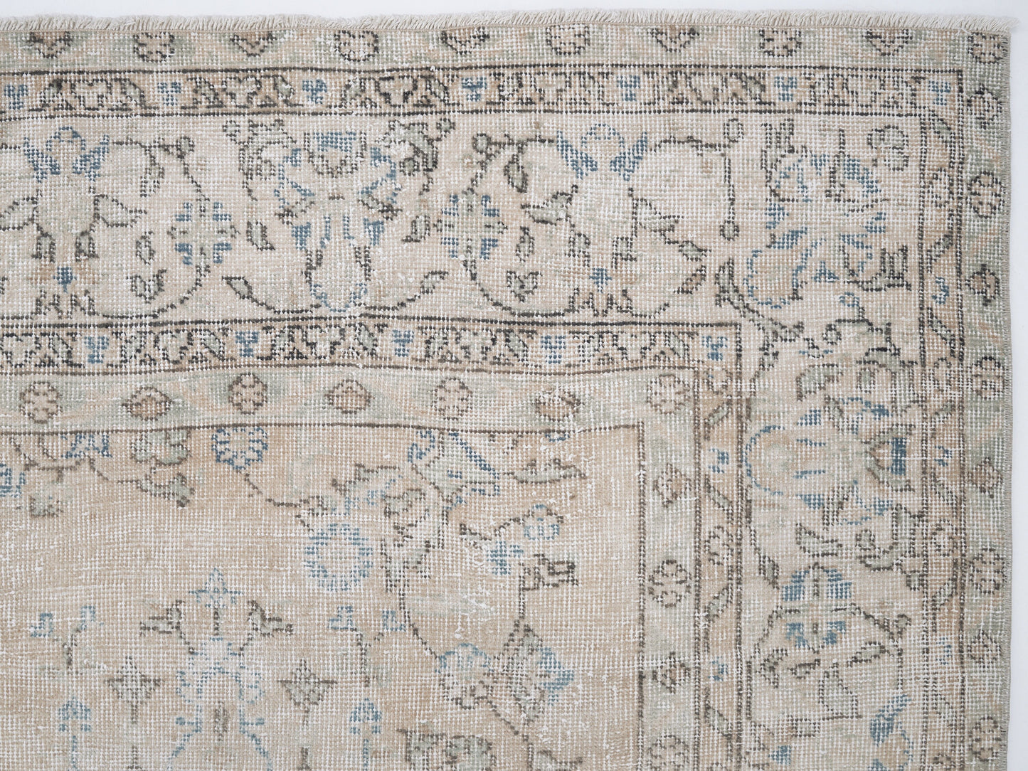 Vintage Handmade Area Rug, Turkish Oushak Rustic Rug, Rug 7x10, Carpet Rug, Kid Room Rug, Primitive Rug, Turkish Carpet, Turkey Rug, 12510