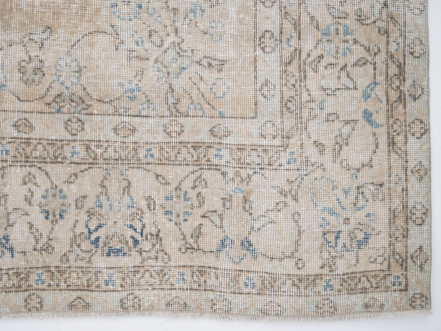 Vintage Handmade Area Rug, Turkish Oushak Rustic Rug, Rug 7x10, Carpet Rug, Kid Room Rug, Primitive Rug, Turkish Carpet, Turkey Rug, 12510