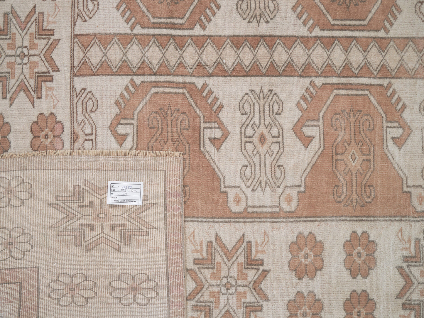 Handmade Rug, Turkish Rug, Vintage Rug, Oushak Rug, Area Rug, Anatolia Rug, Living Room Rug, Carpet Rug, Rug 6x10, Turkish Carpet, 12393