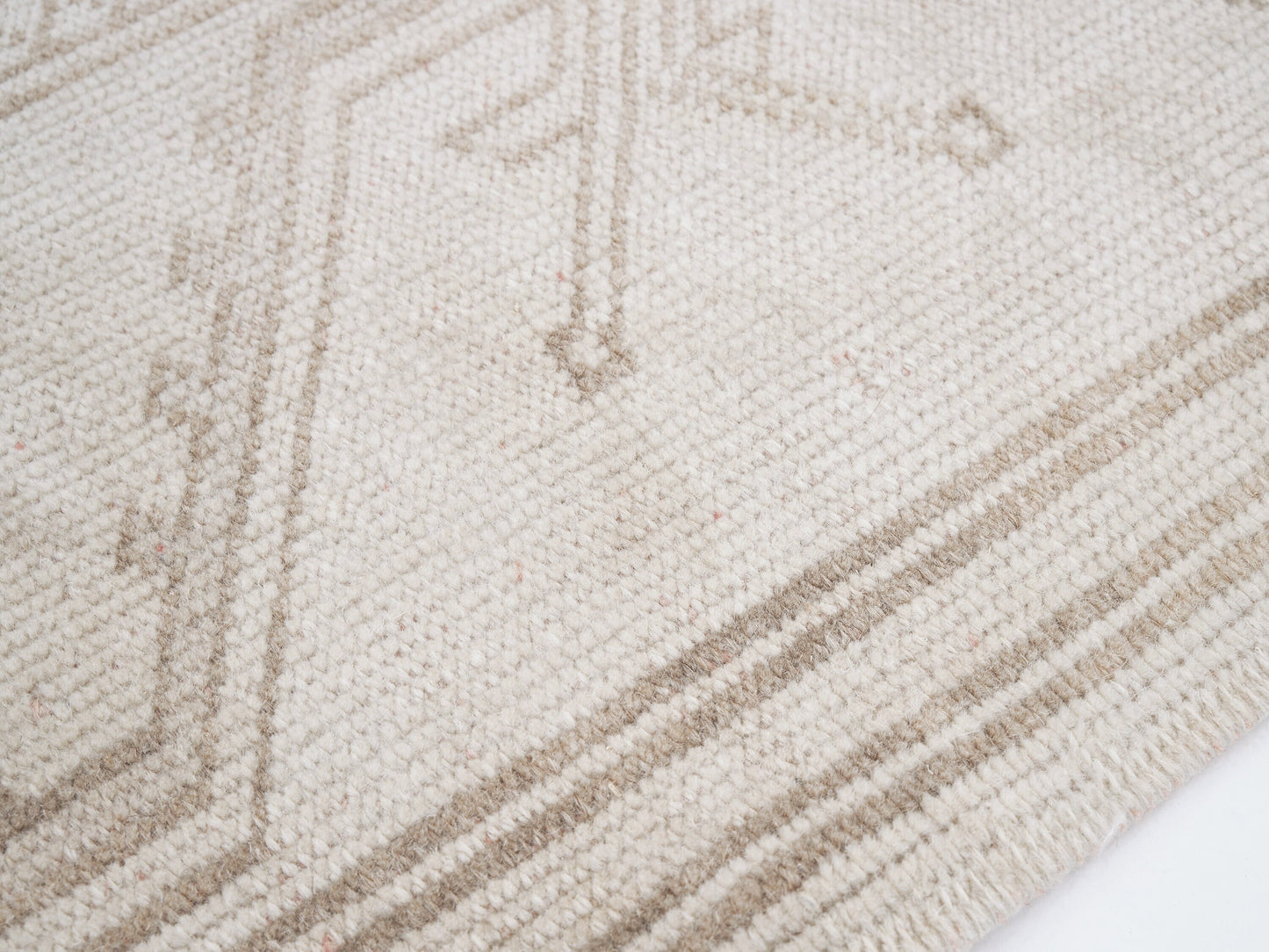 Oushak Area Rug, Turkish Vintage Handmade Rug, Neutral Faded Rug, Rug 6x8, Turkey Rug, Oushak Carpet, Scandinavian Rug, Gray Rug, 12514